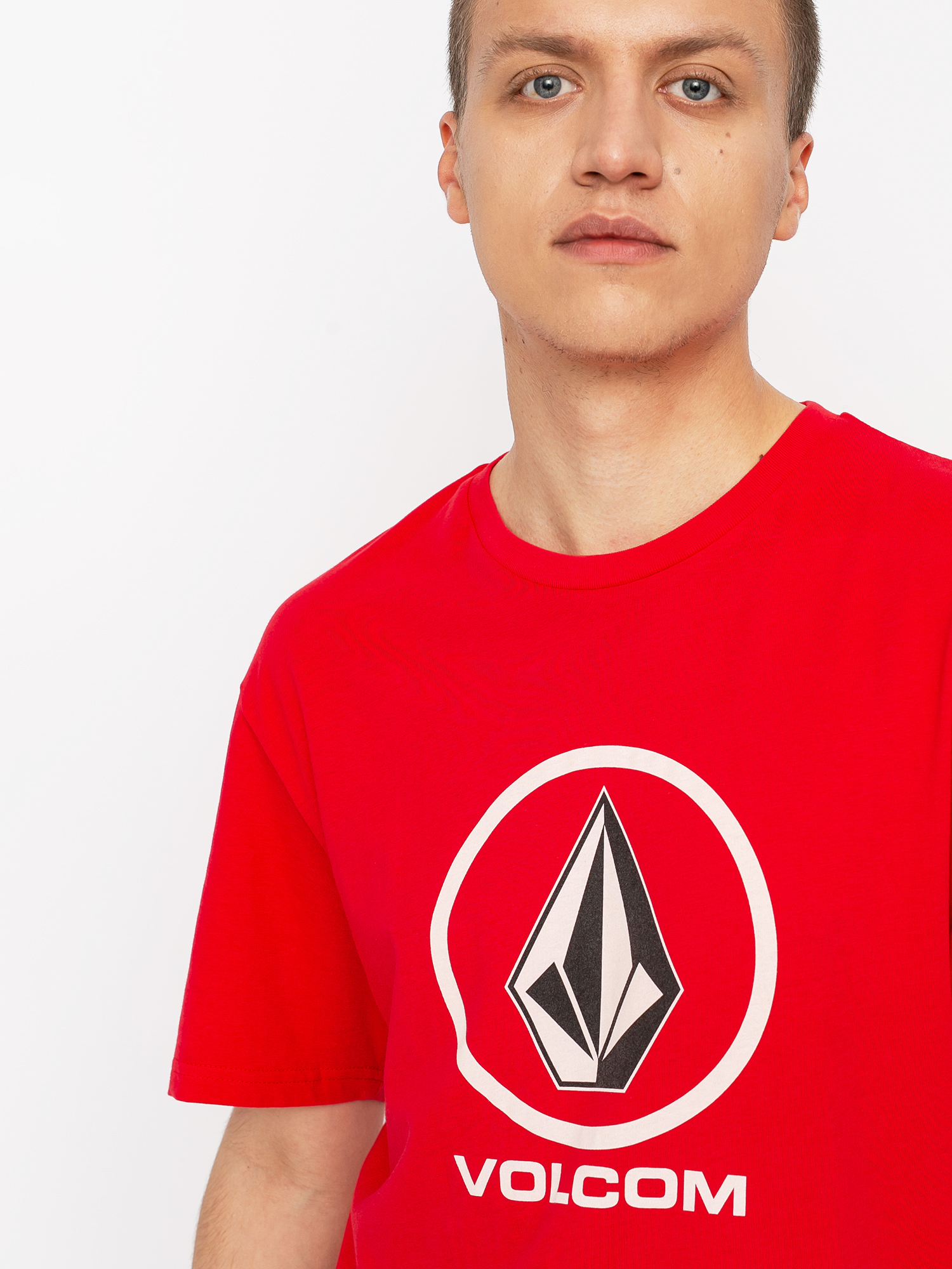 Volcom Crisp Stone Bsc T-shirt (fiery red)
