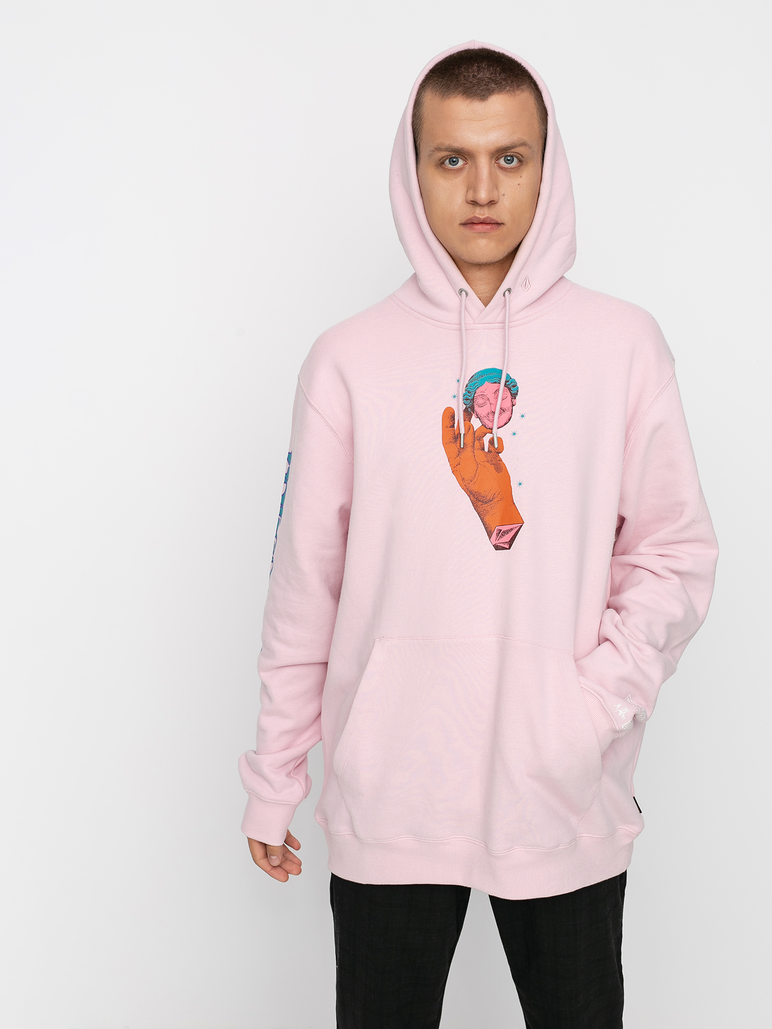 drake pink hoodie