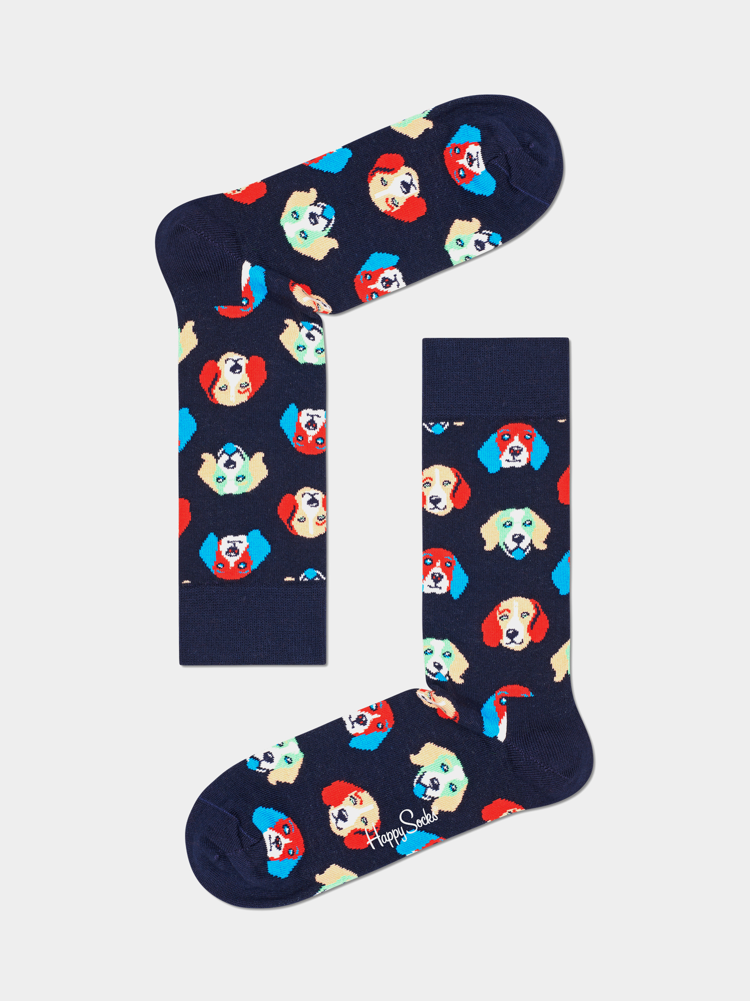 Happy Socks Beagle Socken (navy)