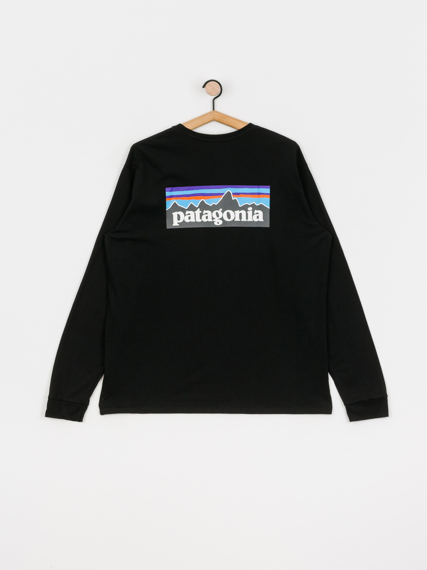 Patagonia P 6 Logo Responsibili Longsleeve (black)