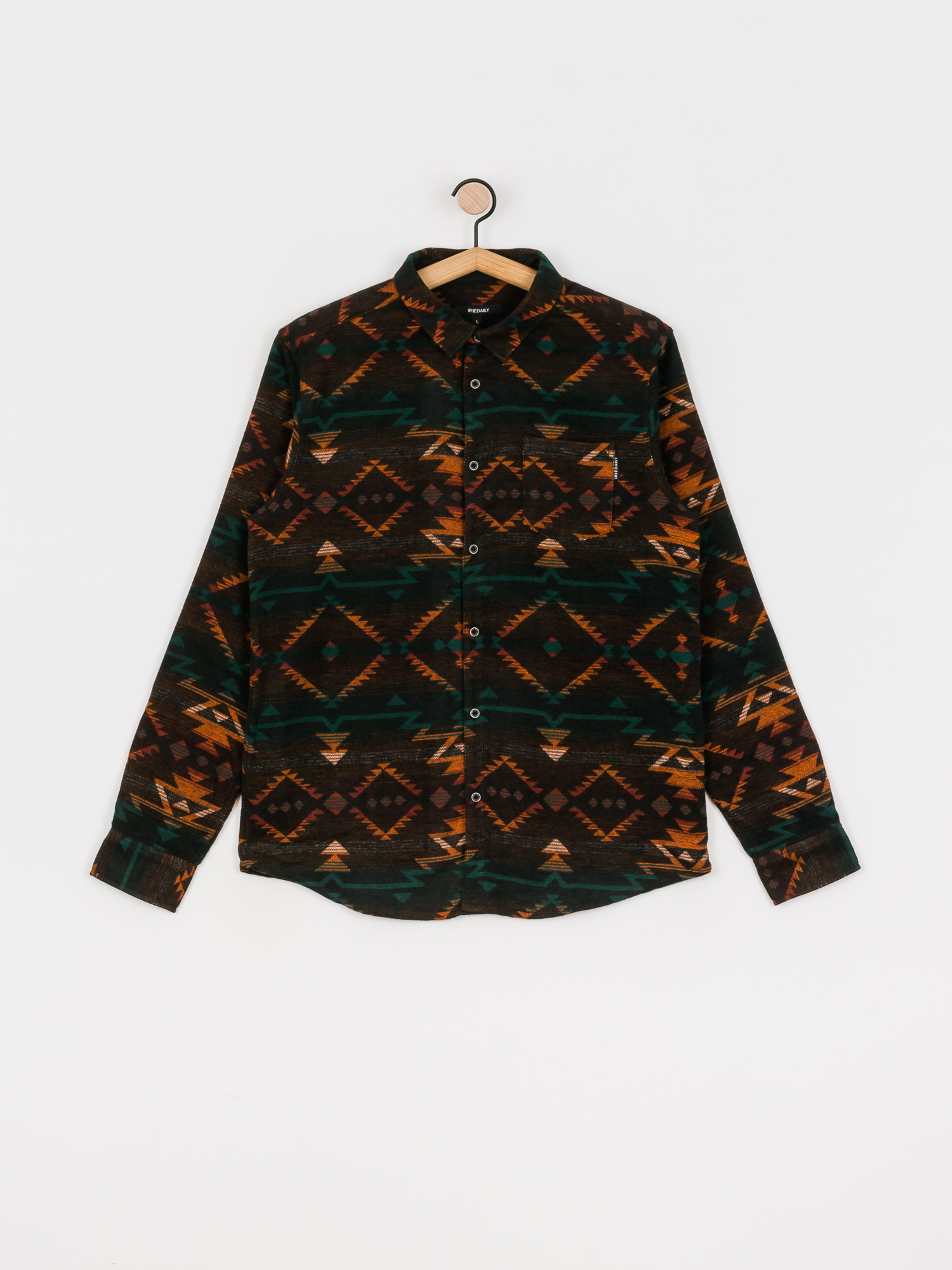 Iriedaily Santania Hemd (petrol red)
