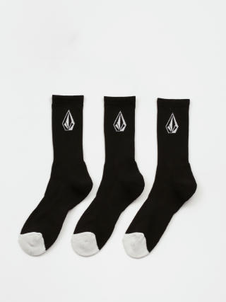 Volcom Full Stone Sock 3Pk (black)