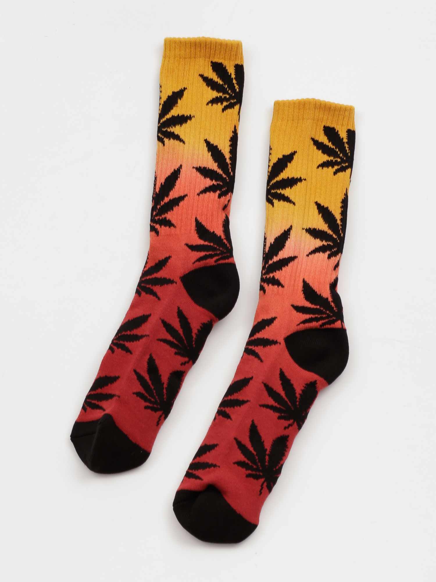 HUF Plantlife Gradient Dye Socks (red)