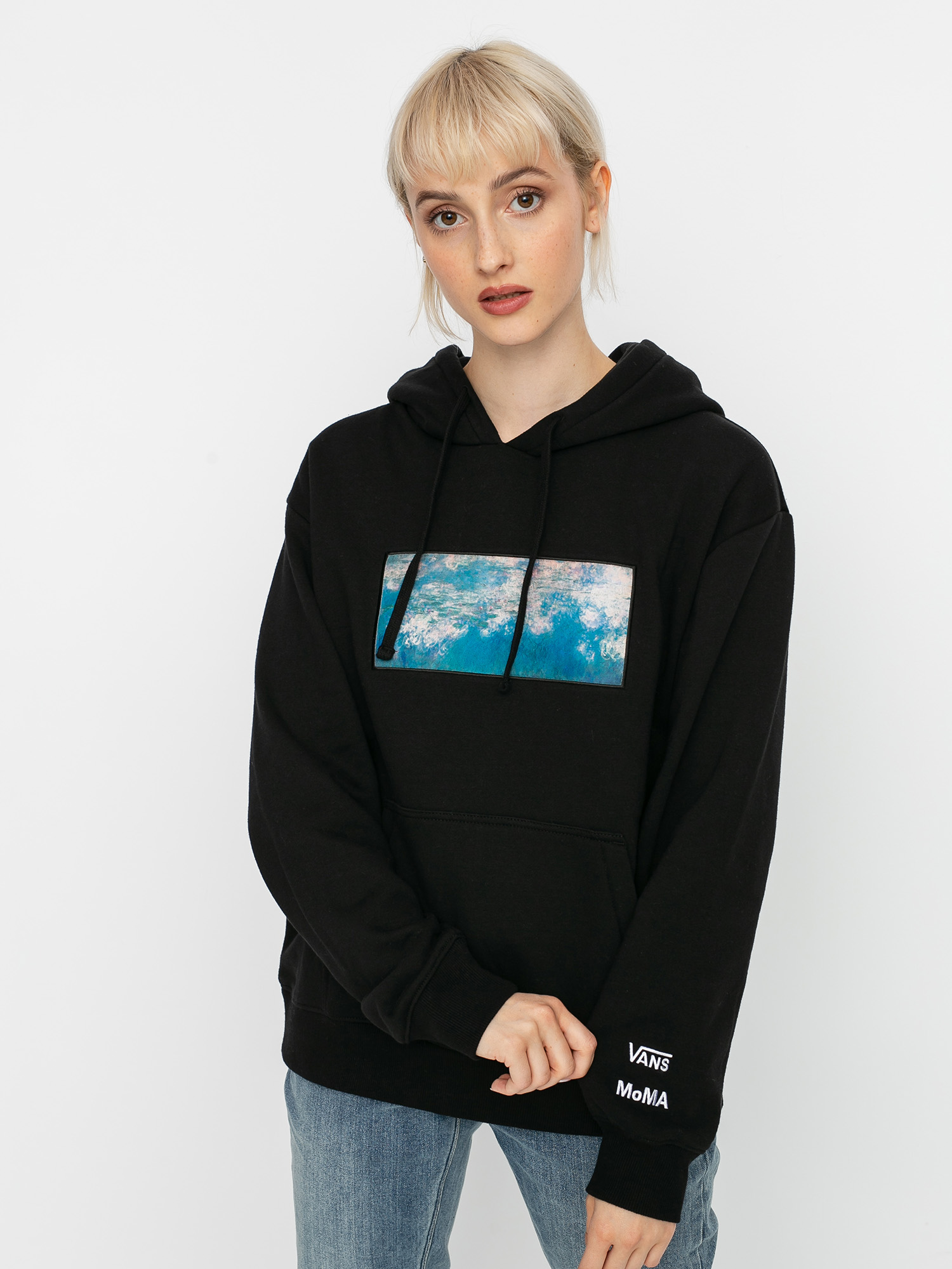 Vans x MoMA Monet HD Hoodie Wmn black (claude monet)