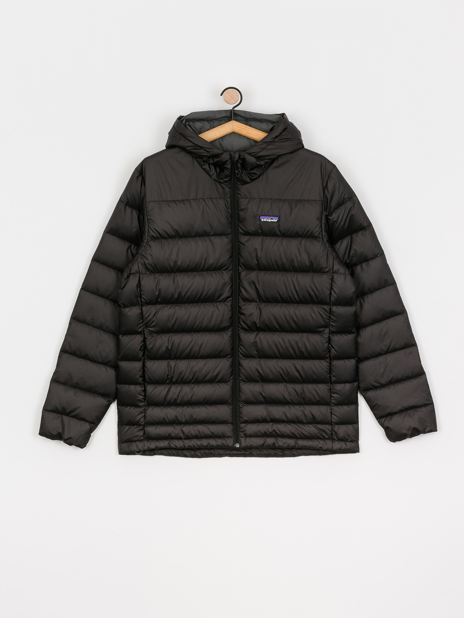 Patagonia hi loft outlet down hoody black