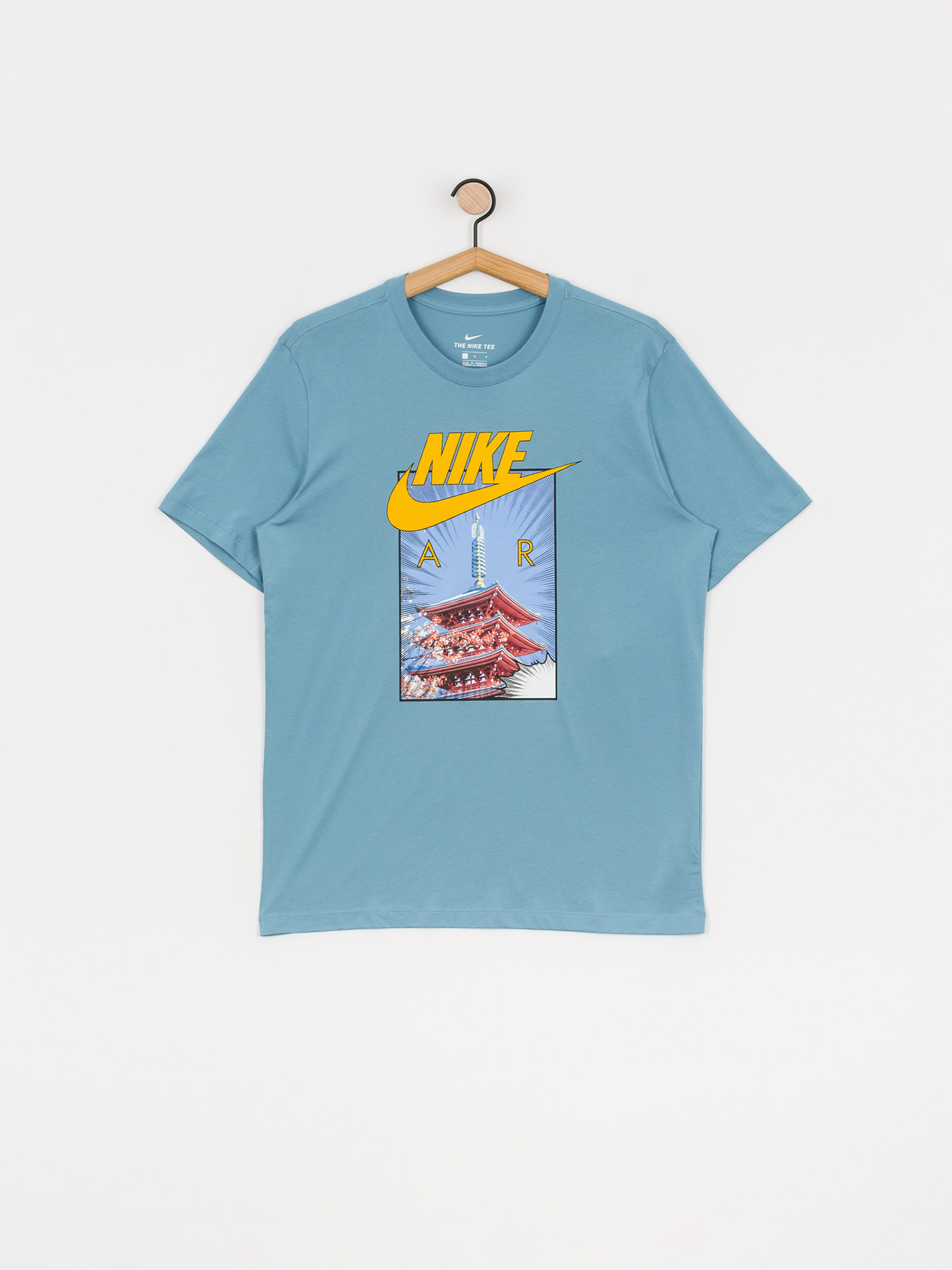 cerulean blue nike shirt