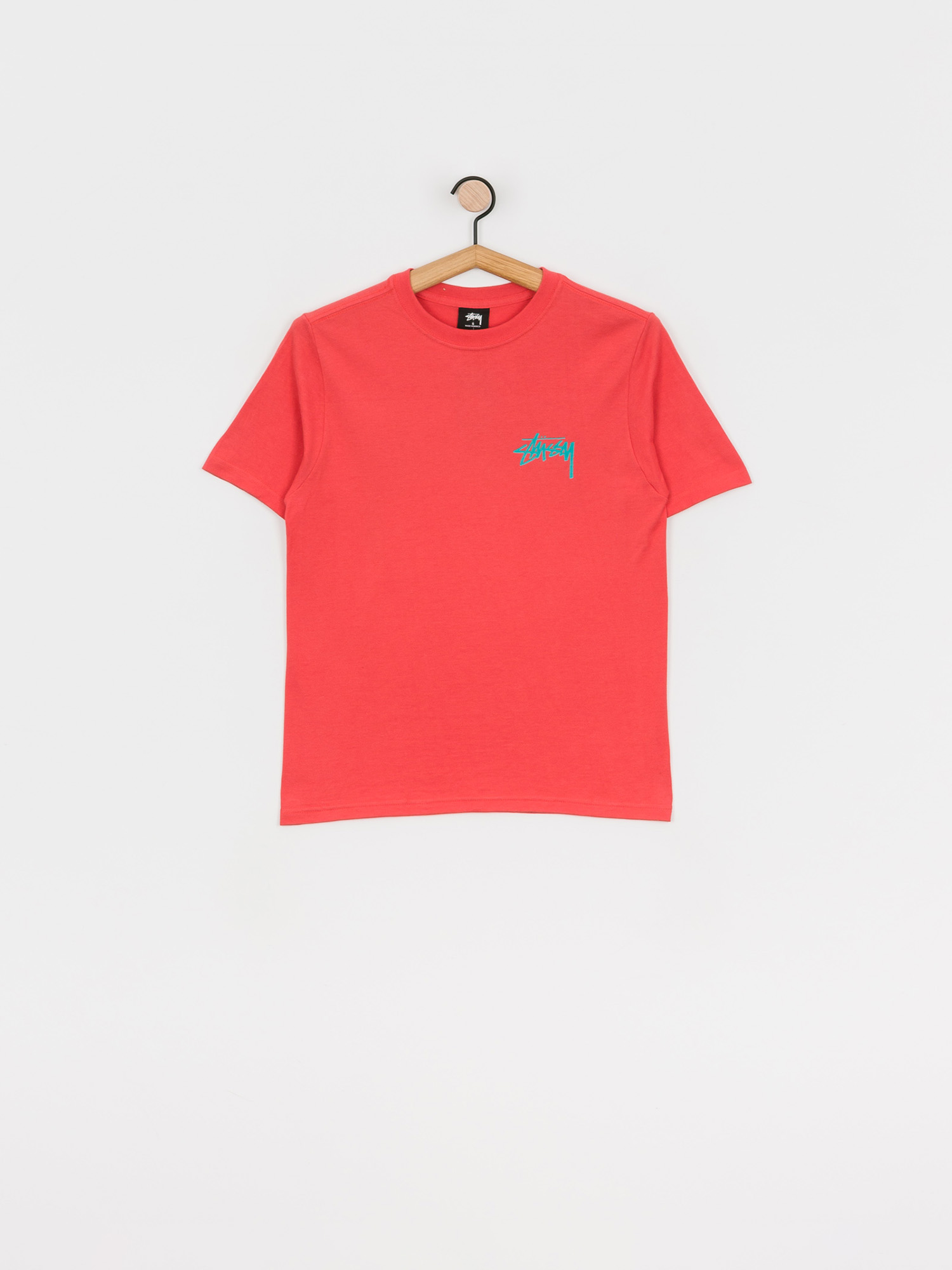 Stussy Classic Stock T-Shirt Wmn (pale red)