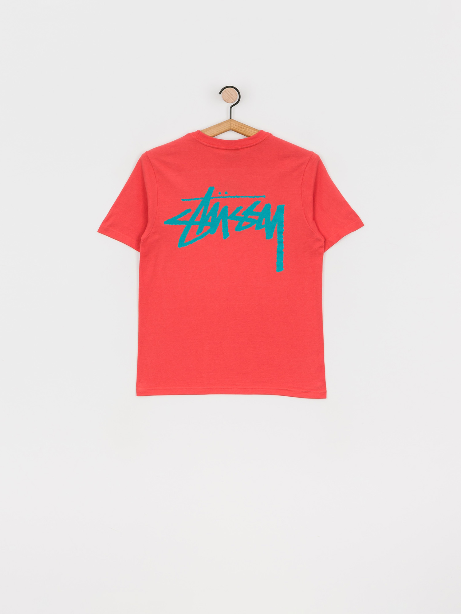 Stussy Classic Stock T-Shirt Wmn (pale red)