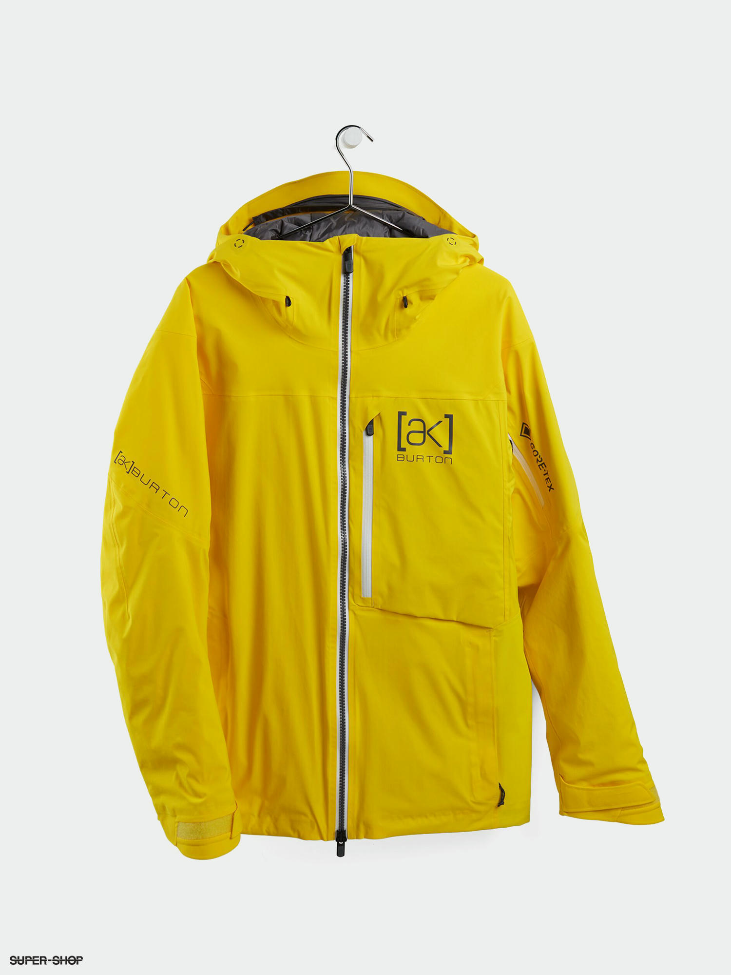 yellow burton jacket