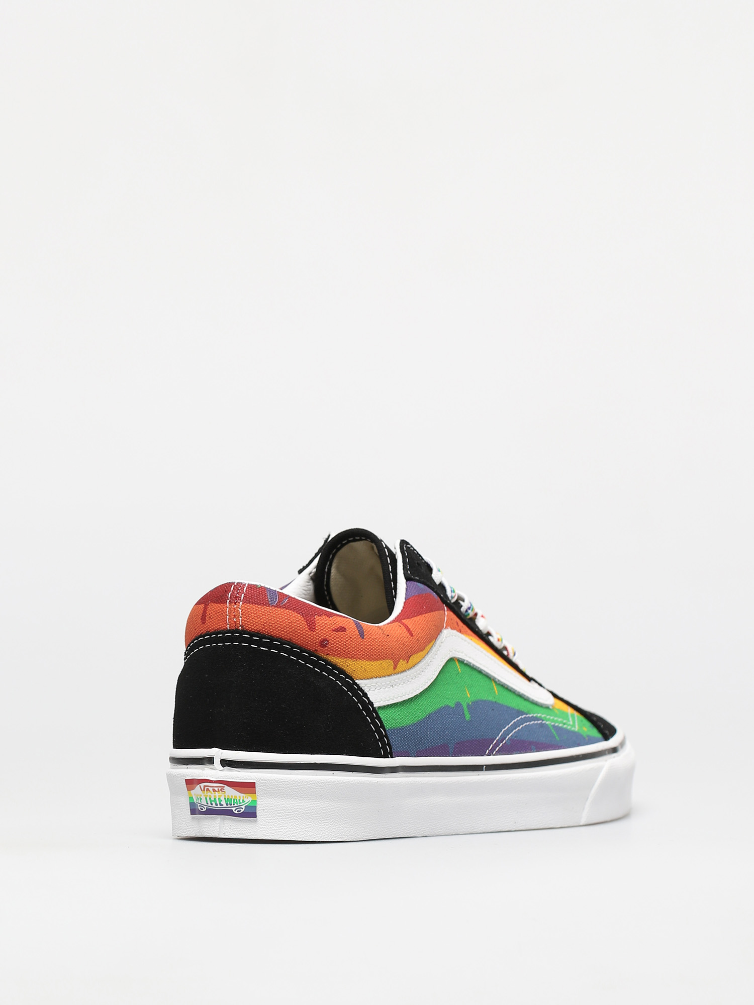 Vans Old Skool Schuhe (rainbow drip/blkmlttrwht)