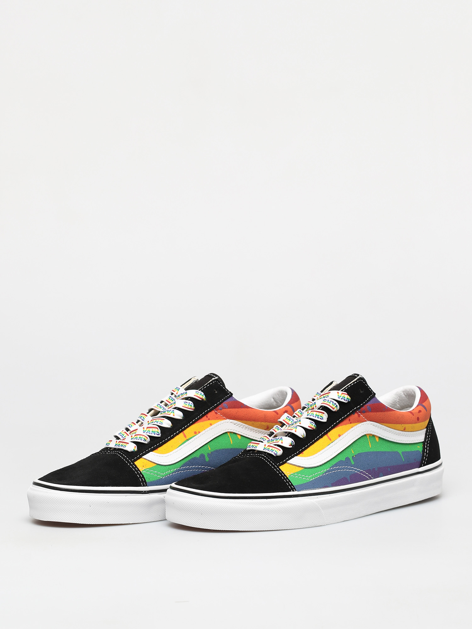 Vans Old Skool Schuhe (rainbow drip/blkmlttrwht)