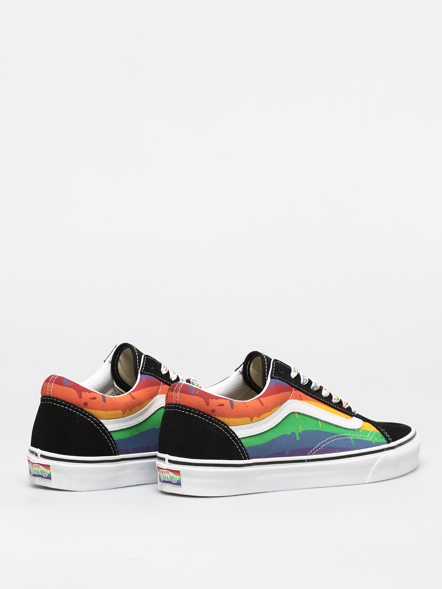 Vans Old Skool Schuhe (rainbow drip/blkmlttrwht)
