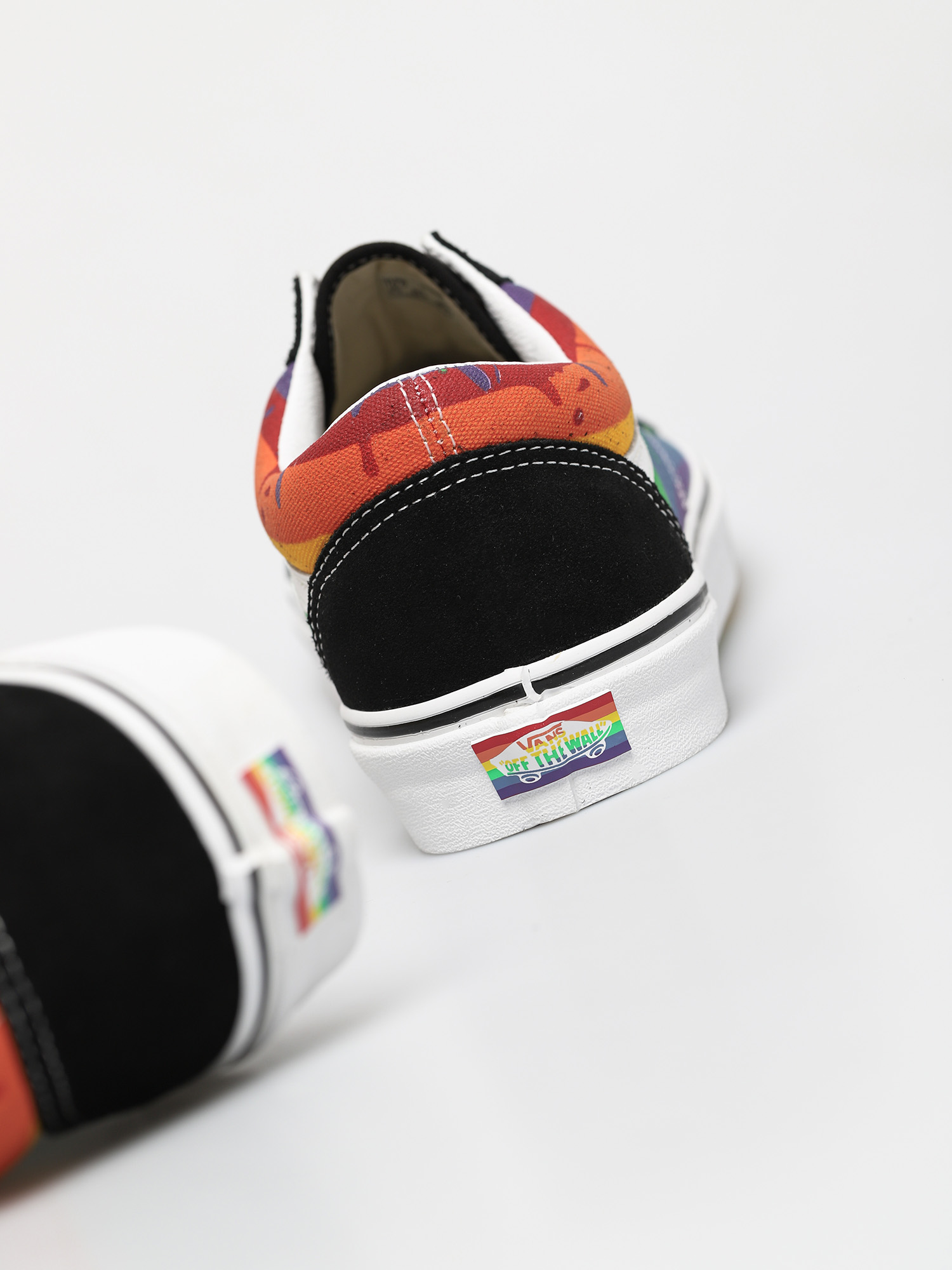Vans Old Skool Shoes (rainbow drip/blkmlttrwht)