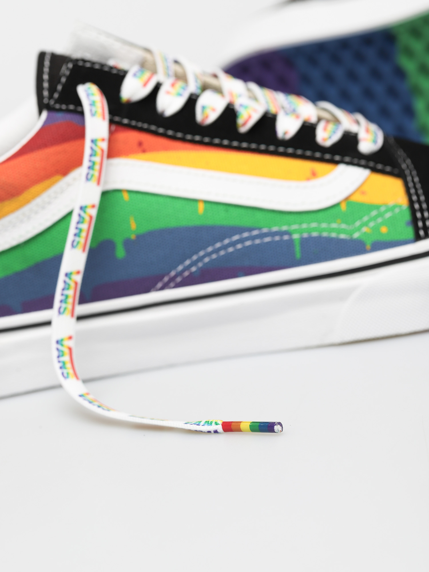 Vans Old Skool Shoes (rainbow drip/blkmlttrwht)