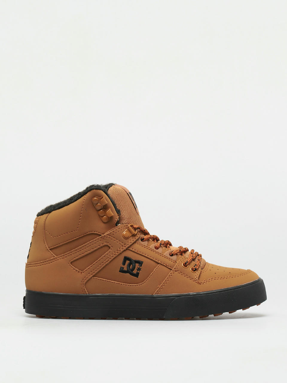 DC Pure High Top Wc Wnt Shoes (wheat/black)