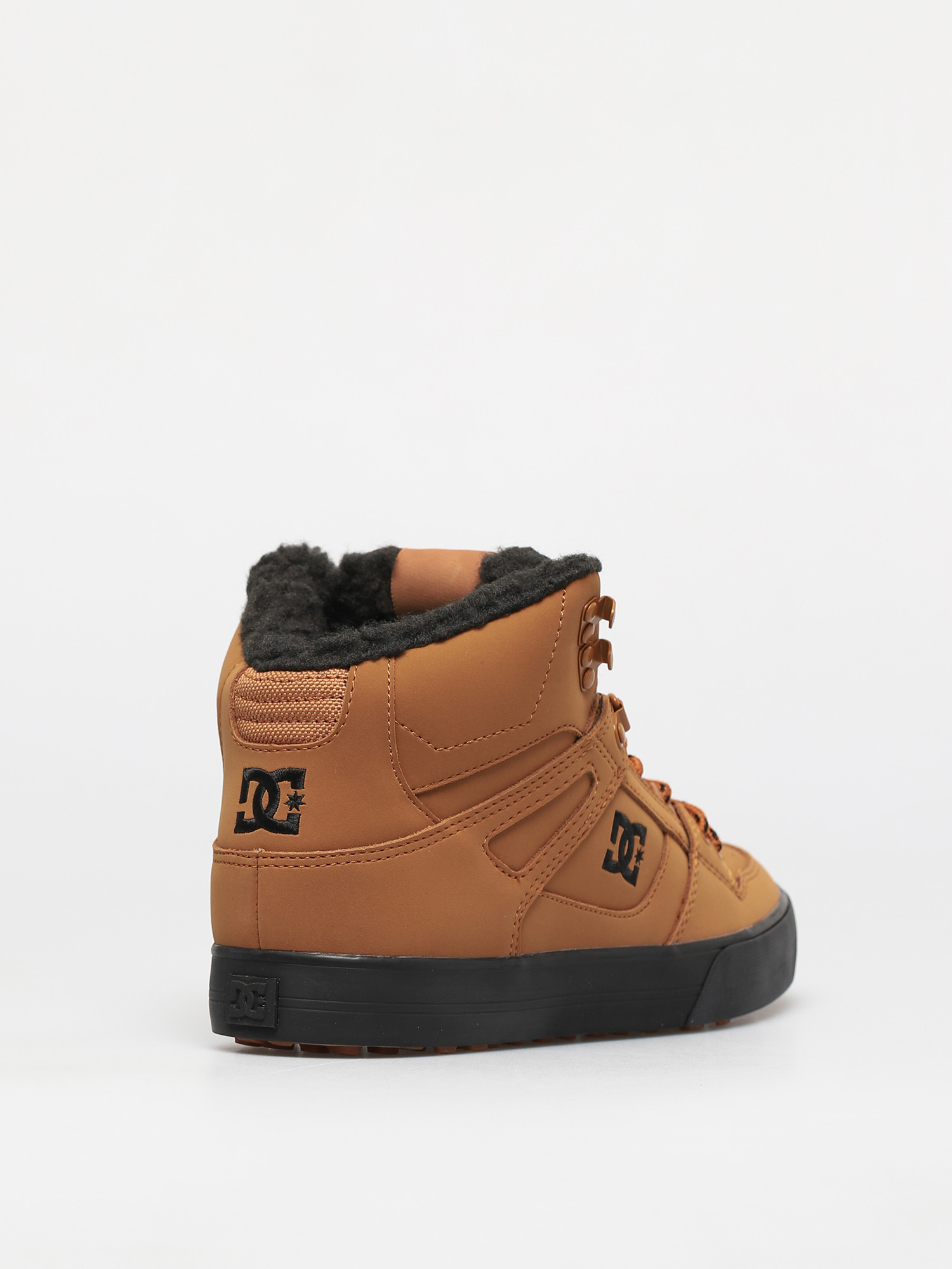 DC Pure High Top Wc Wnt Shoes (wheat/black)