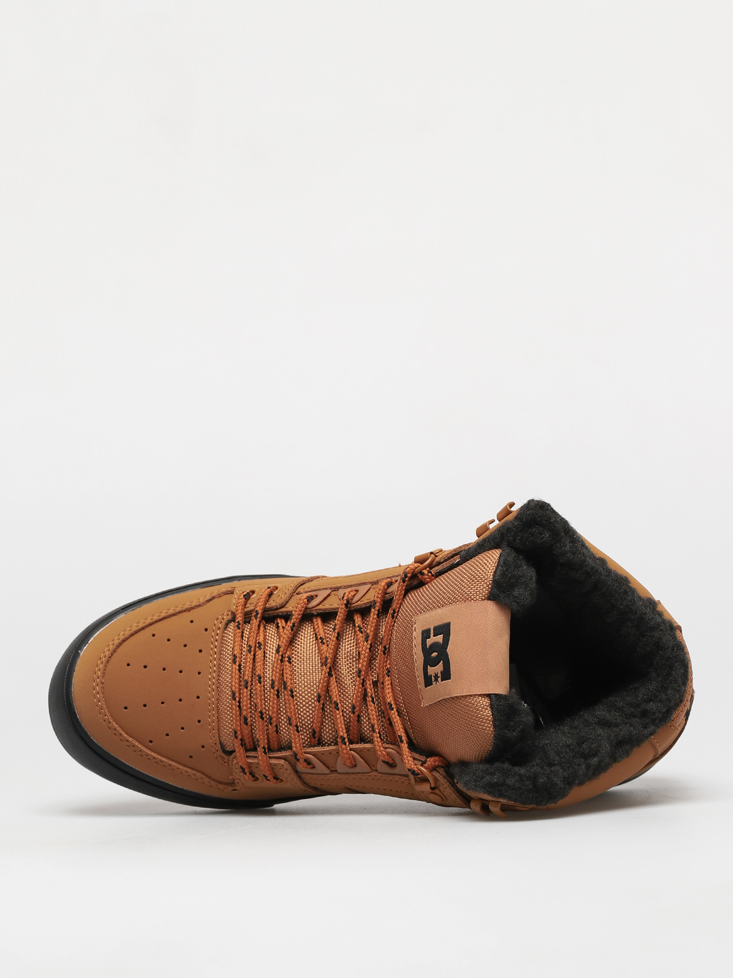 DC Pure High Top Wc Wnt Shoes (wheat/black)