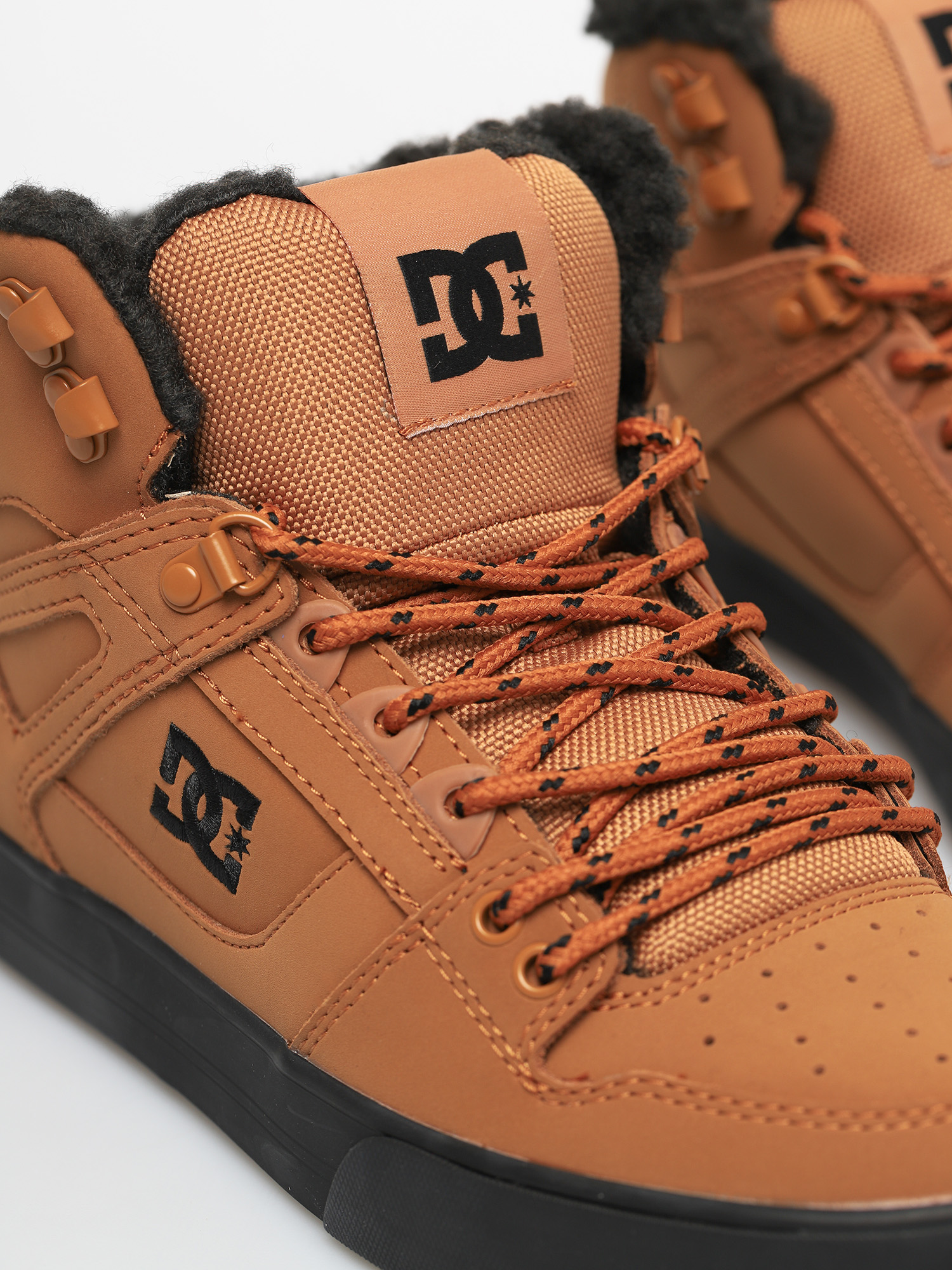 dc pure high top black
