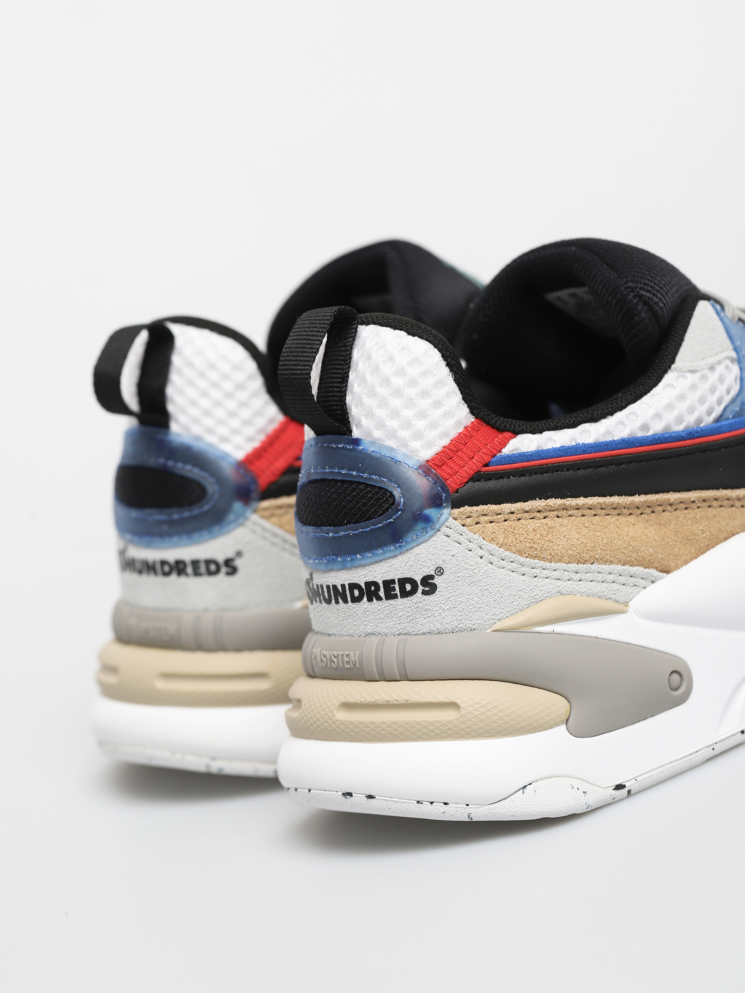 Puma Rs 2K Hf The Hundreds Schuhe (white/asparagus)