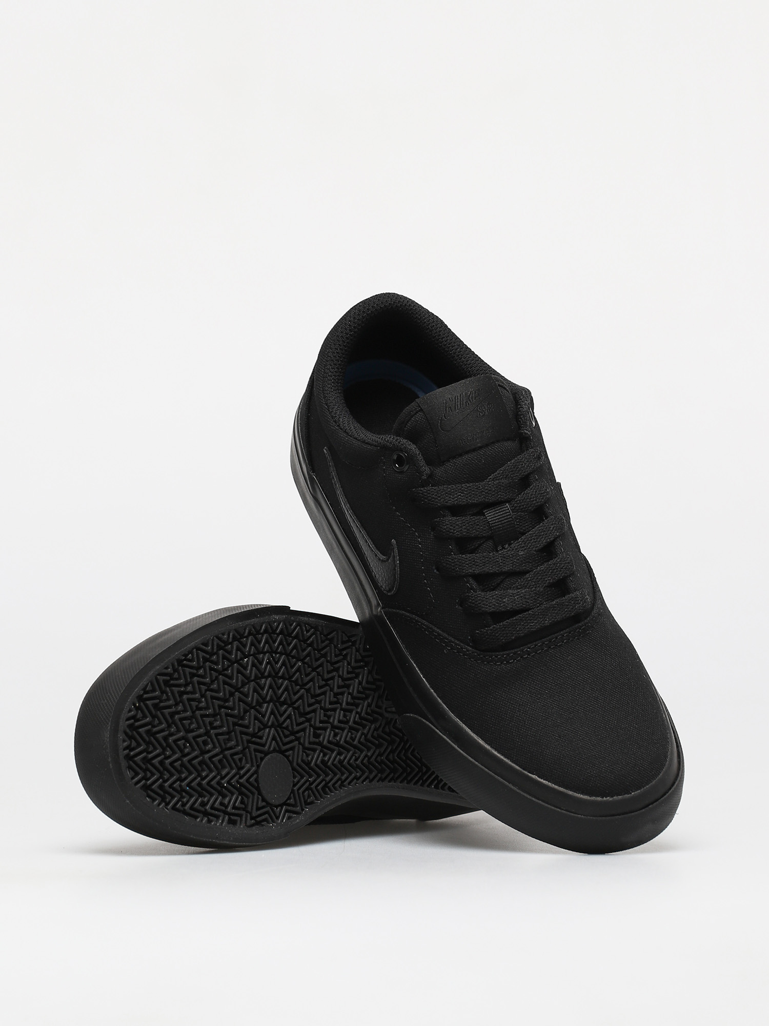 Nike sb charge canvas hot sale black