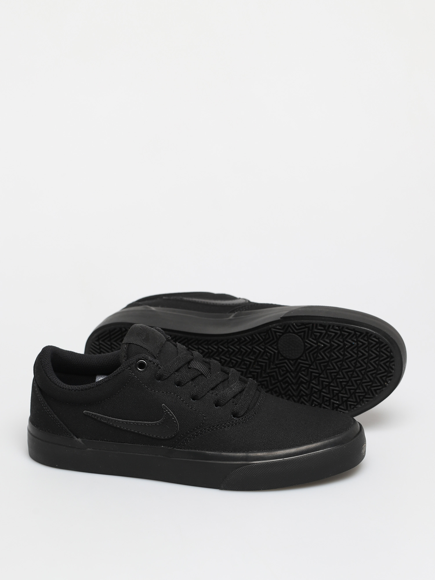 Nike SB Charge Canvas Schuhe (black/black-black)