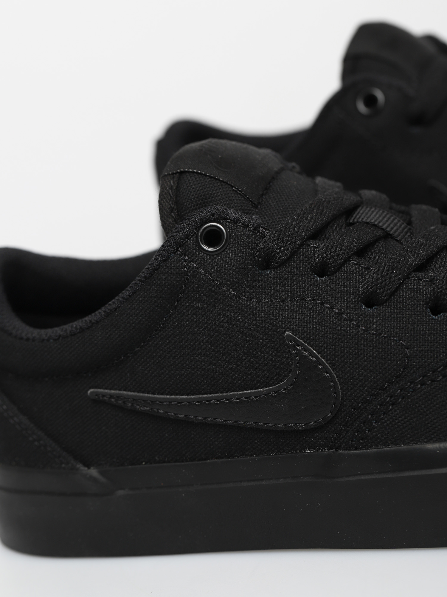 Nike SB Charge Canvas Shoes (black/black-black)