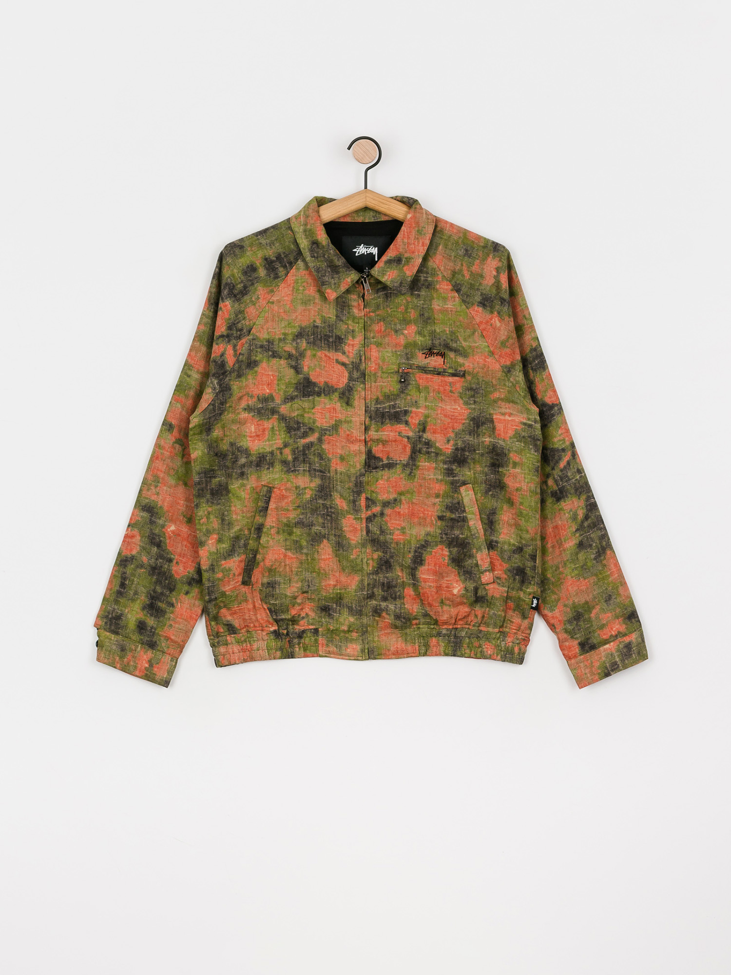 Stussy Reverse Jacquard Bryan Jacke (floral)