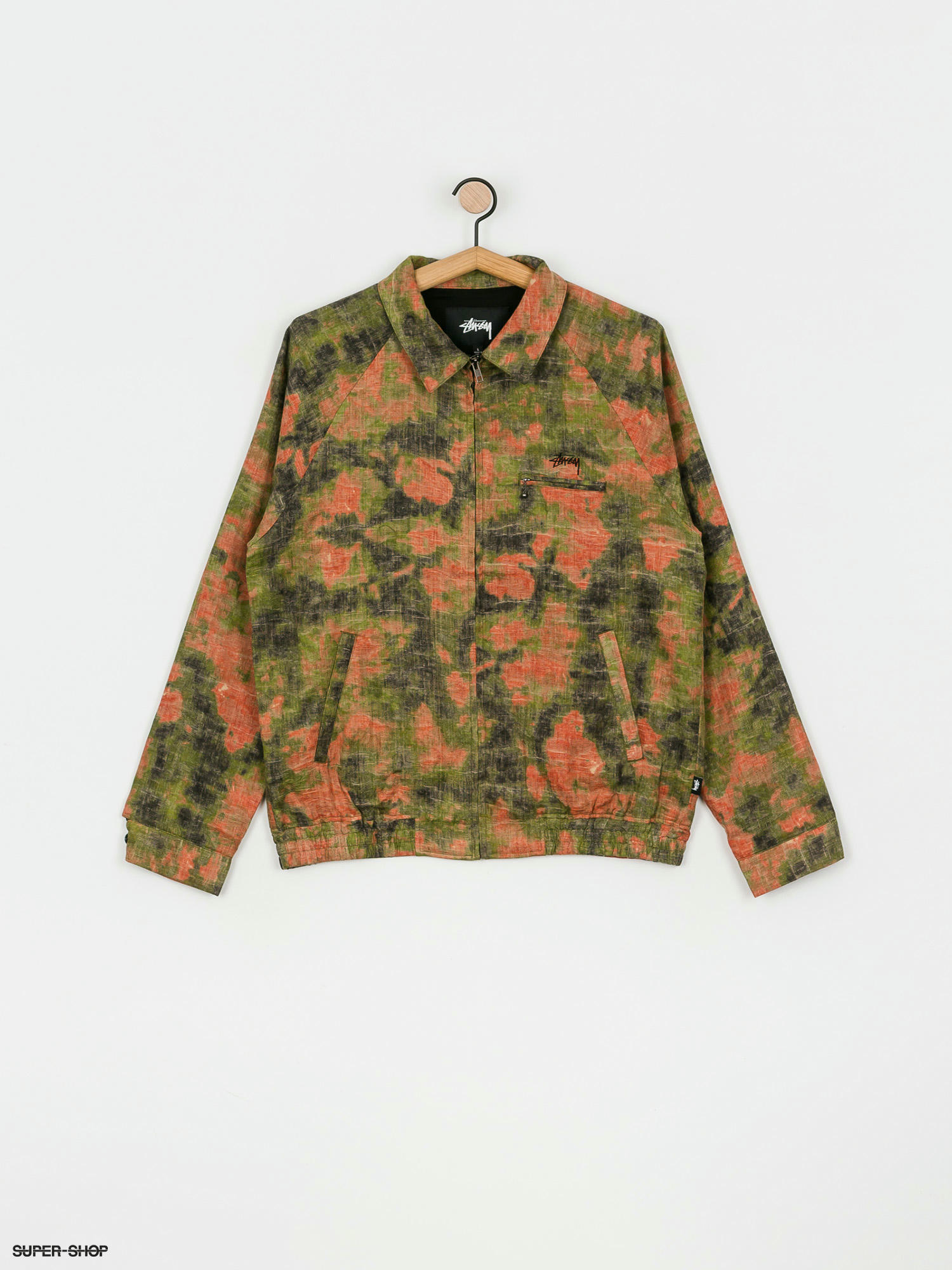 Stussy Reverse Jacquard Bryan Jacket (floral)