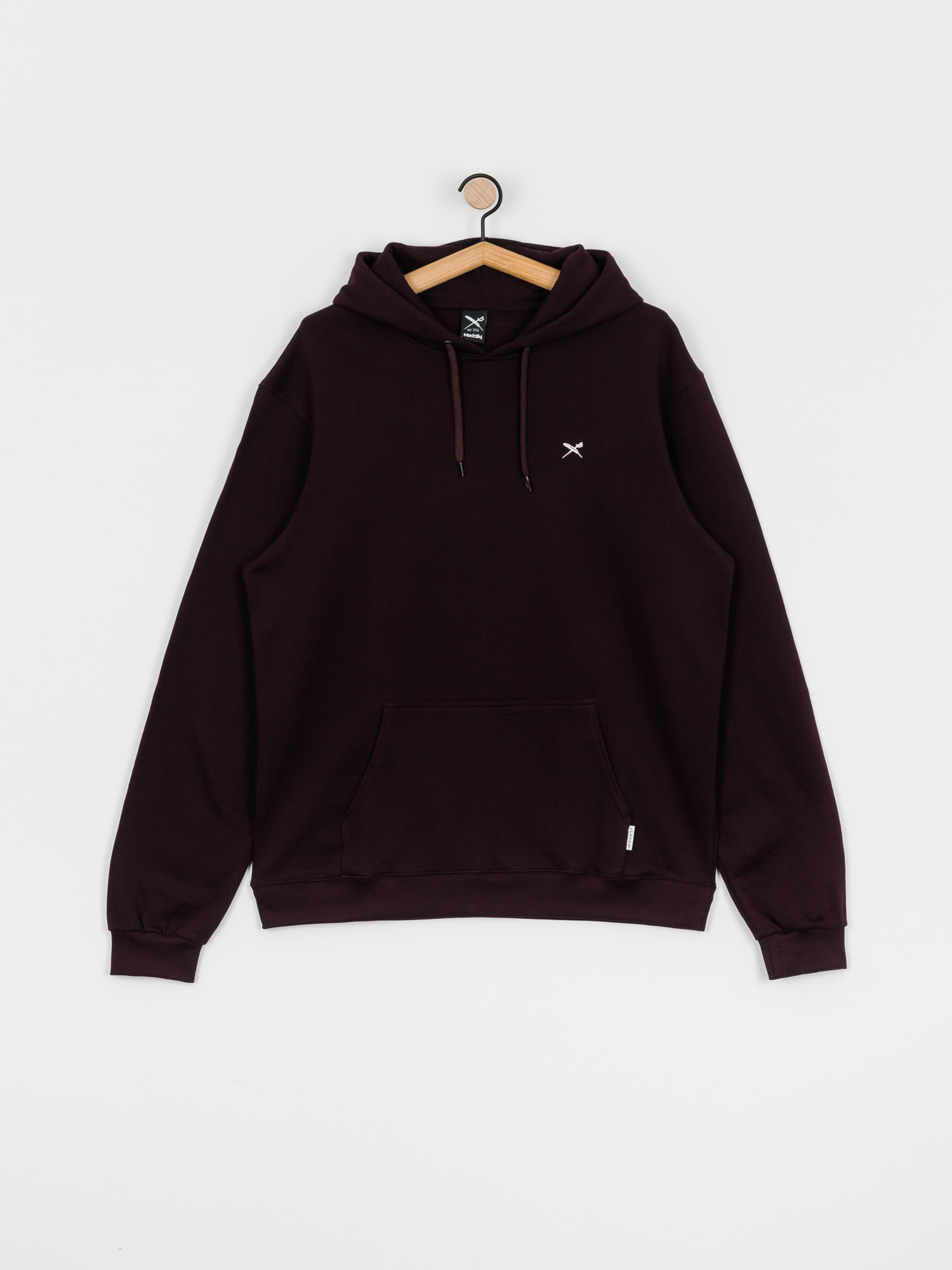 Iriedaily Mini Flag 2 HD Hoody (aubergine)