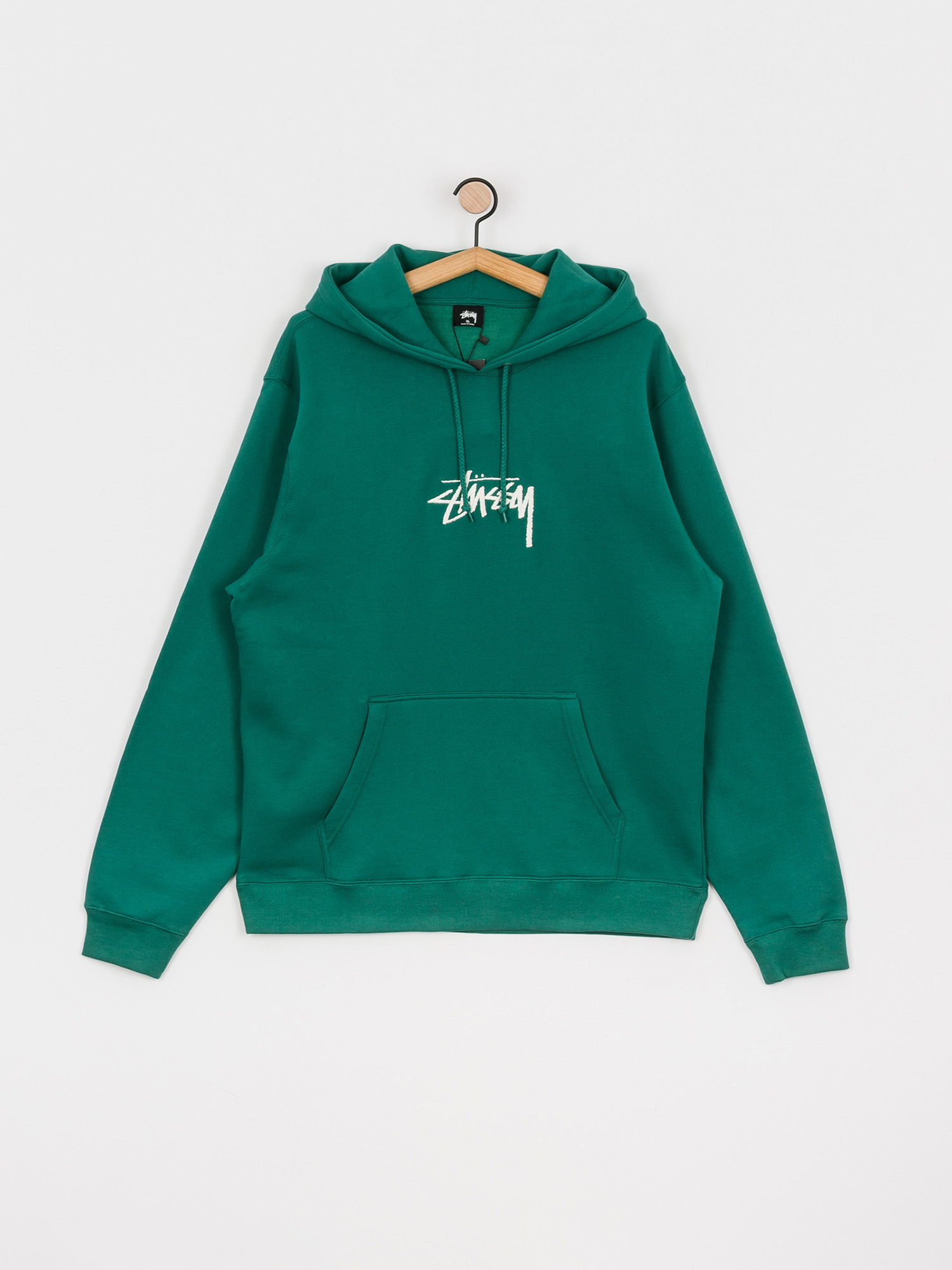 Stussy Stock Logo App HD Hoody (dark green)
