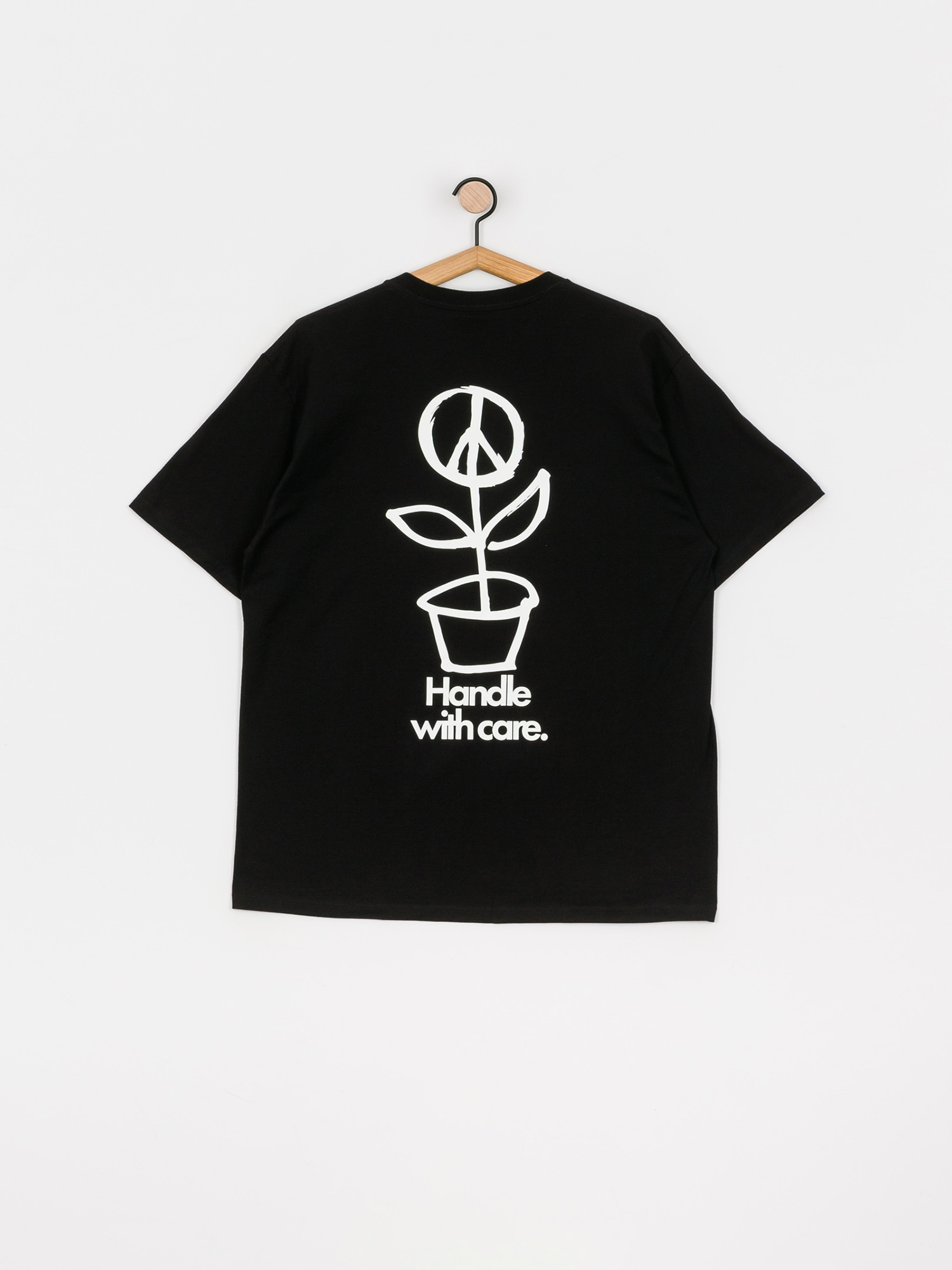 Stussy Peace Pot T-shirt (black)