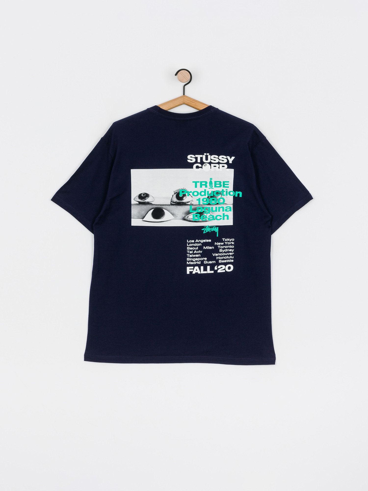 Stussy Tribe T-shirt - navy blue (navy)
