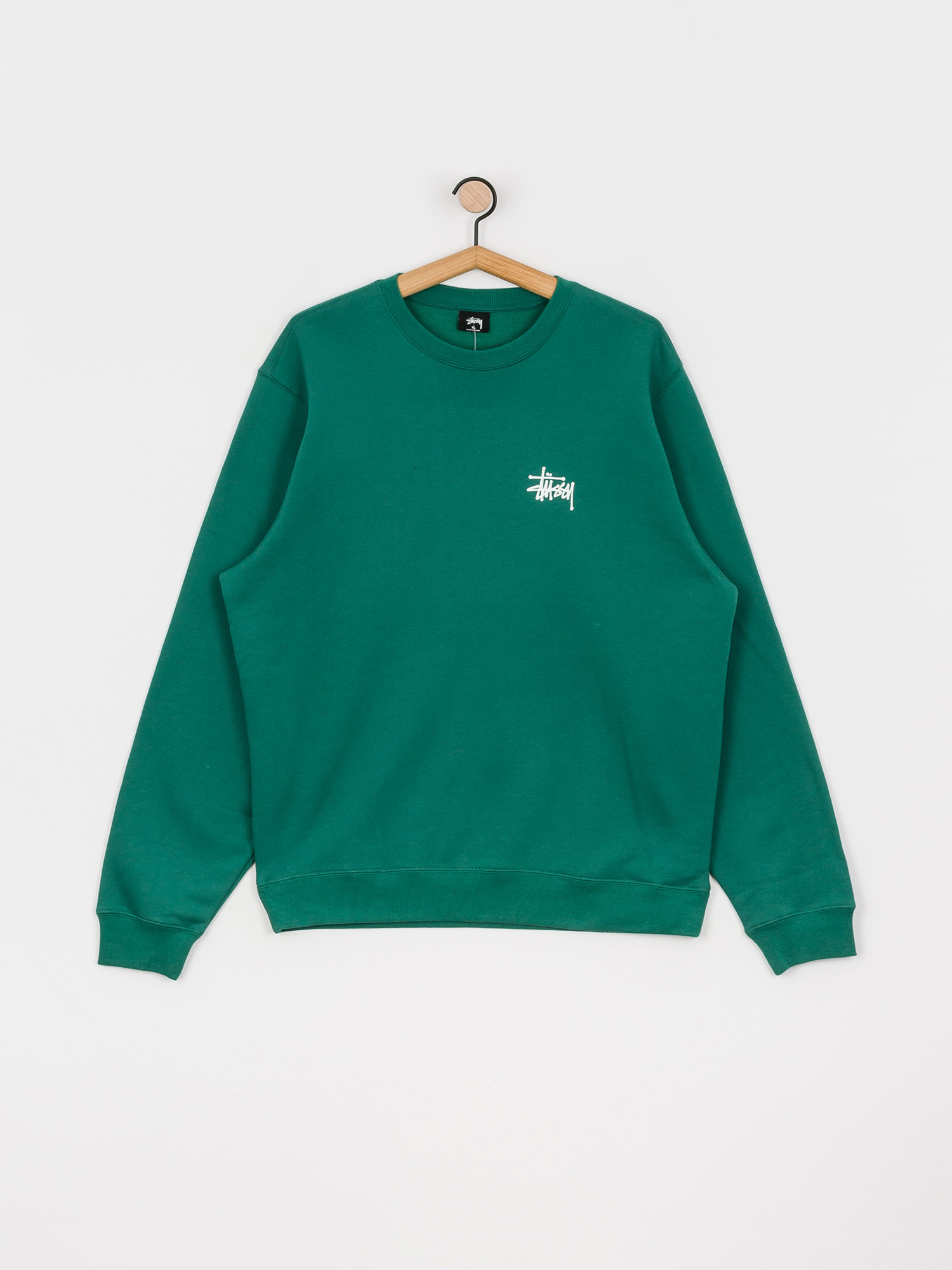 Stussy Basic Sweatshirt (dark green)
