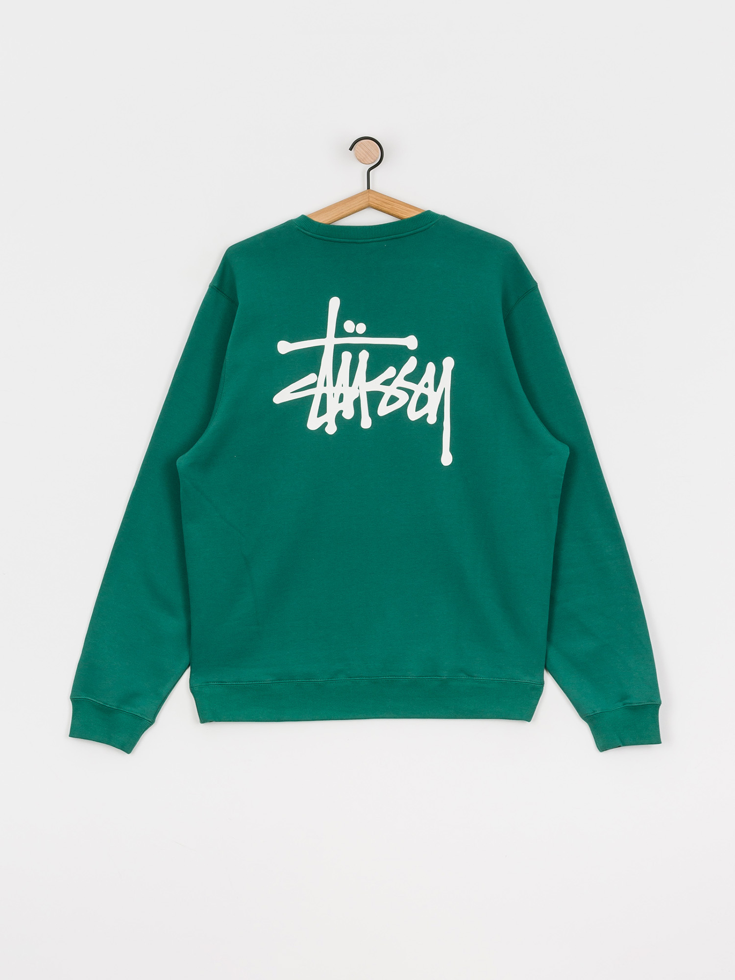 Stussy Basic Sweatshirt (dark green)