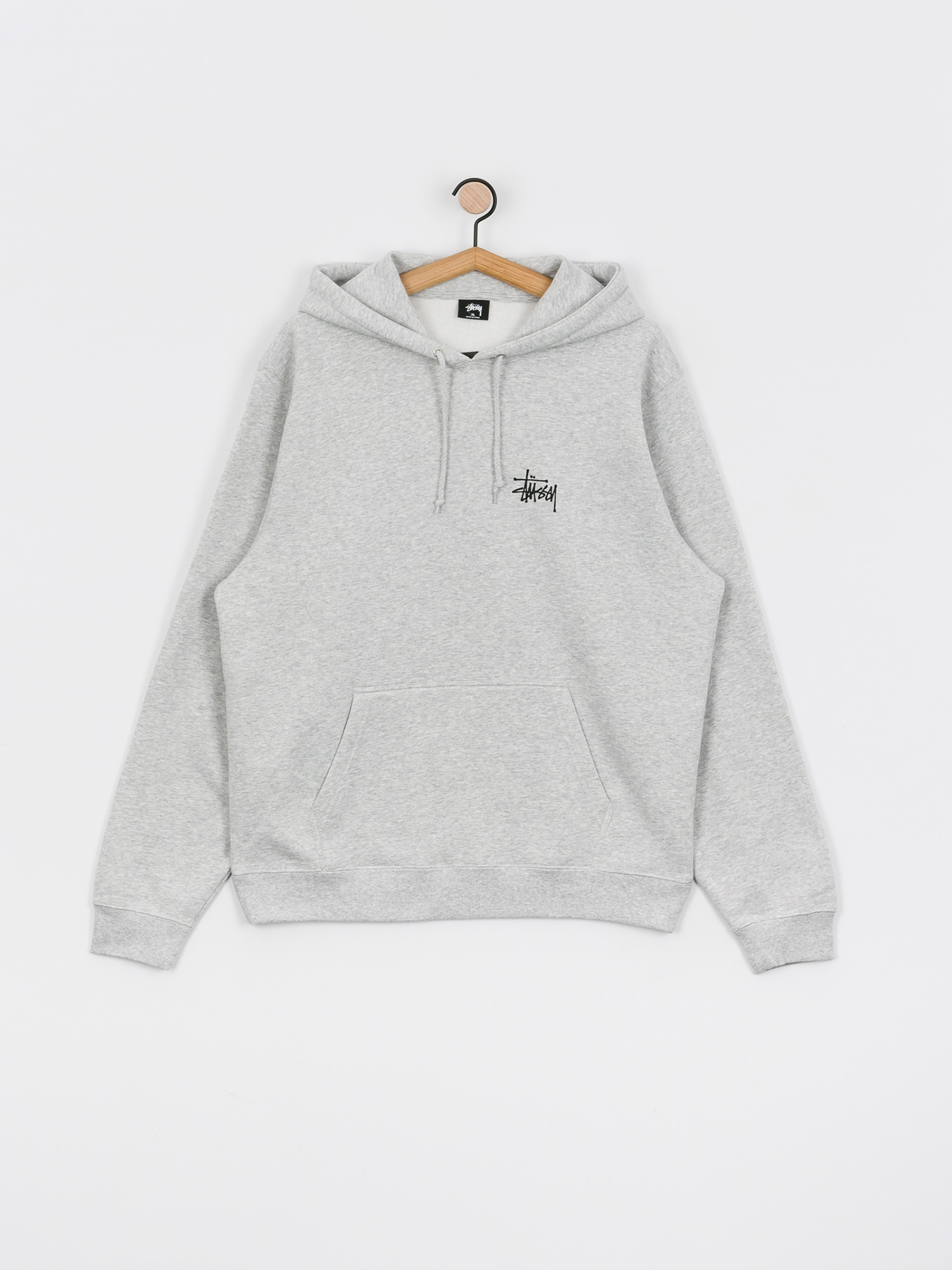 【早い者勝ち!!】Stüssy BASIC HOODIE グレー Stussy Basic Hoodie Ash Heather Men's - US