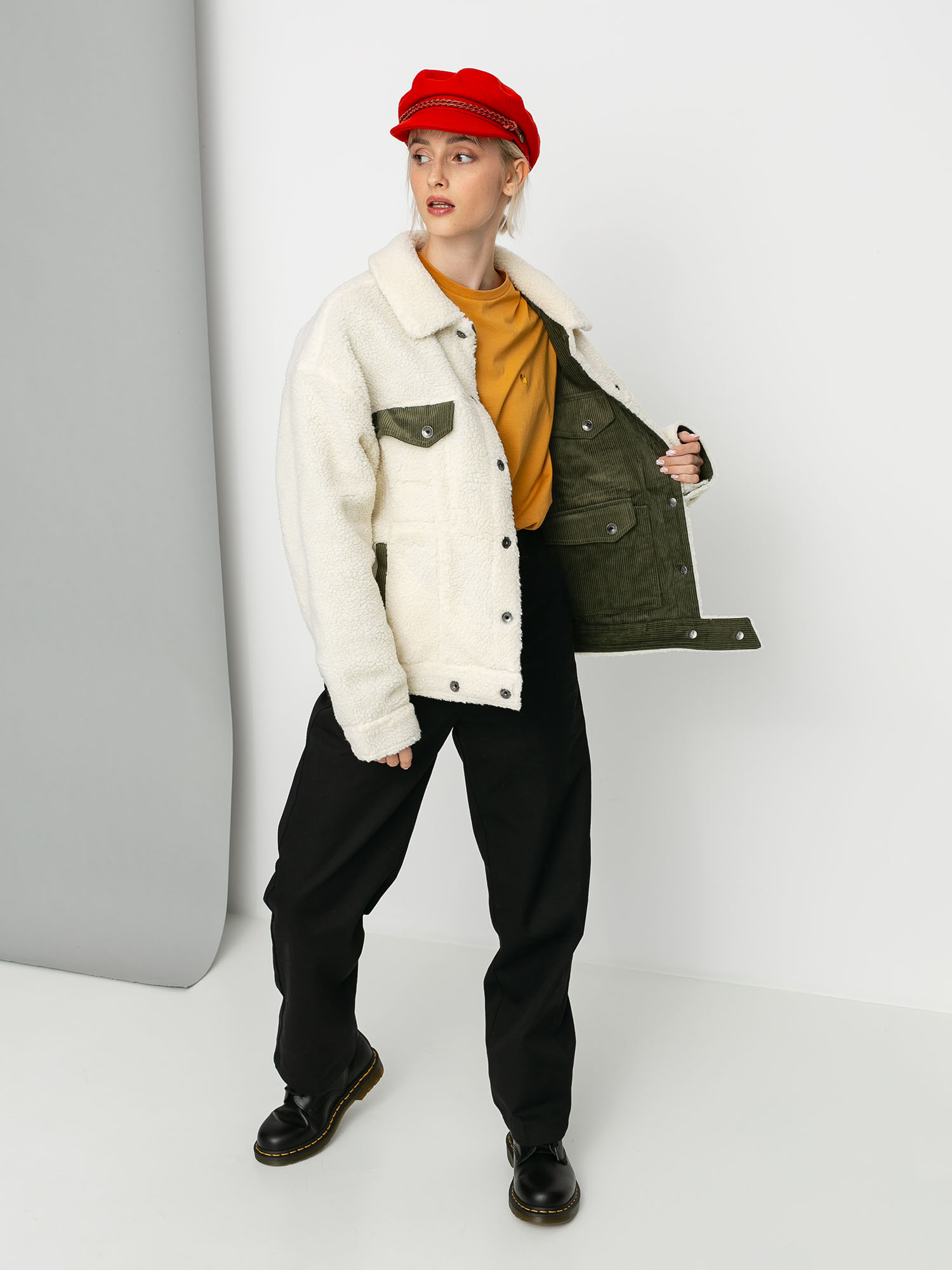 Volcom Woodstone Reversible Jacket Wmn (olive)