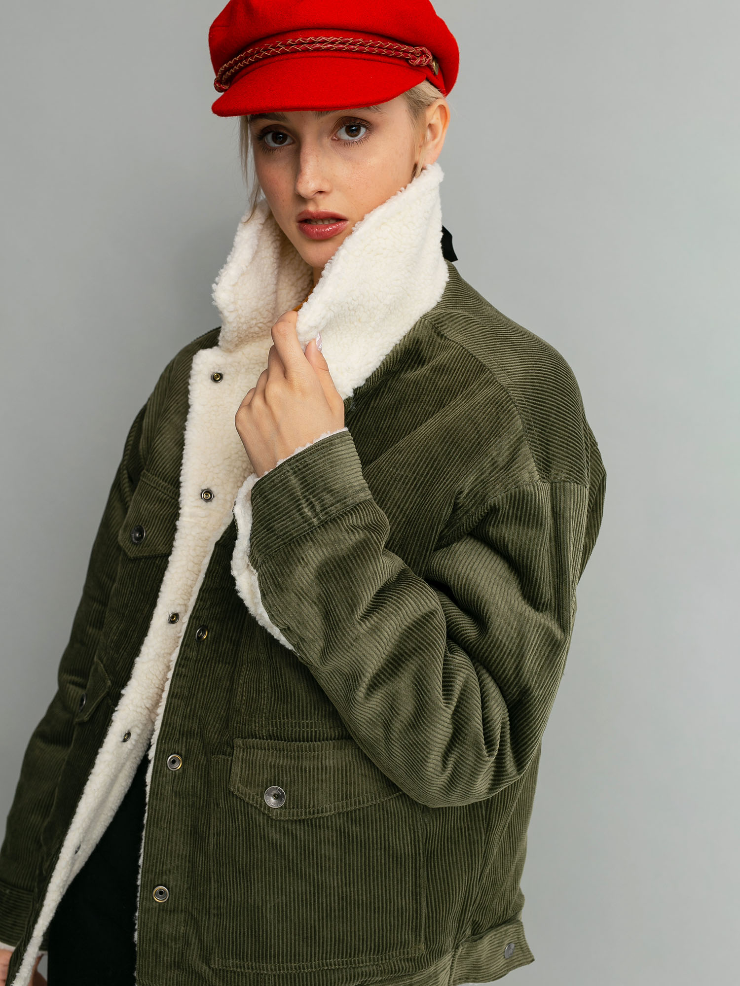 Volcom Woodstone Reversible Jacket Wmn (olive)