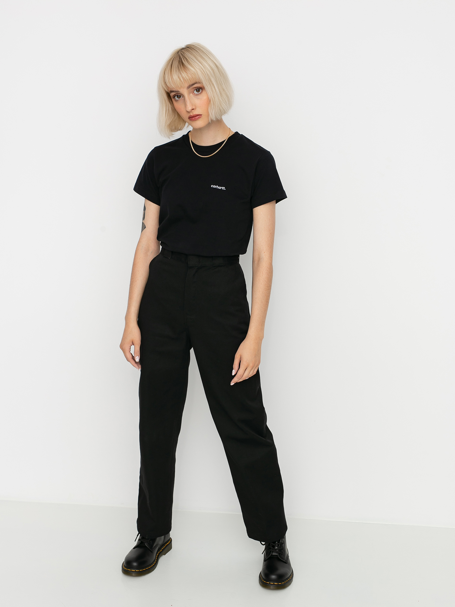Carhartt WIP Typeface T-shirt Wmn (black/white)