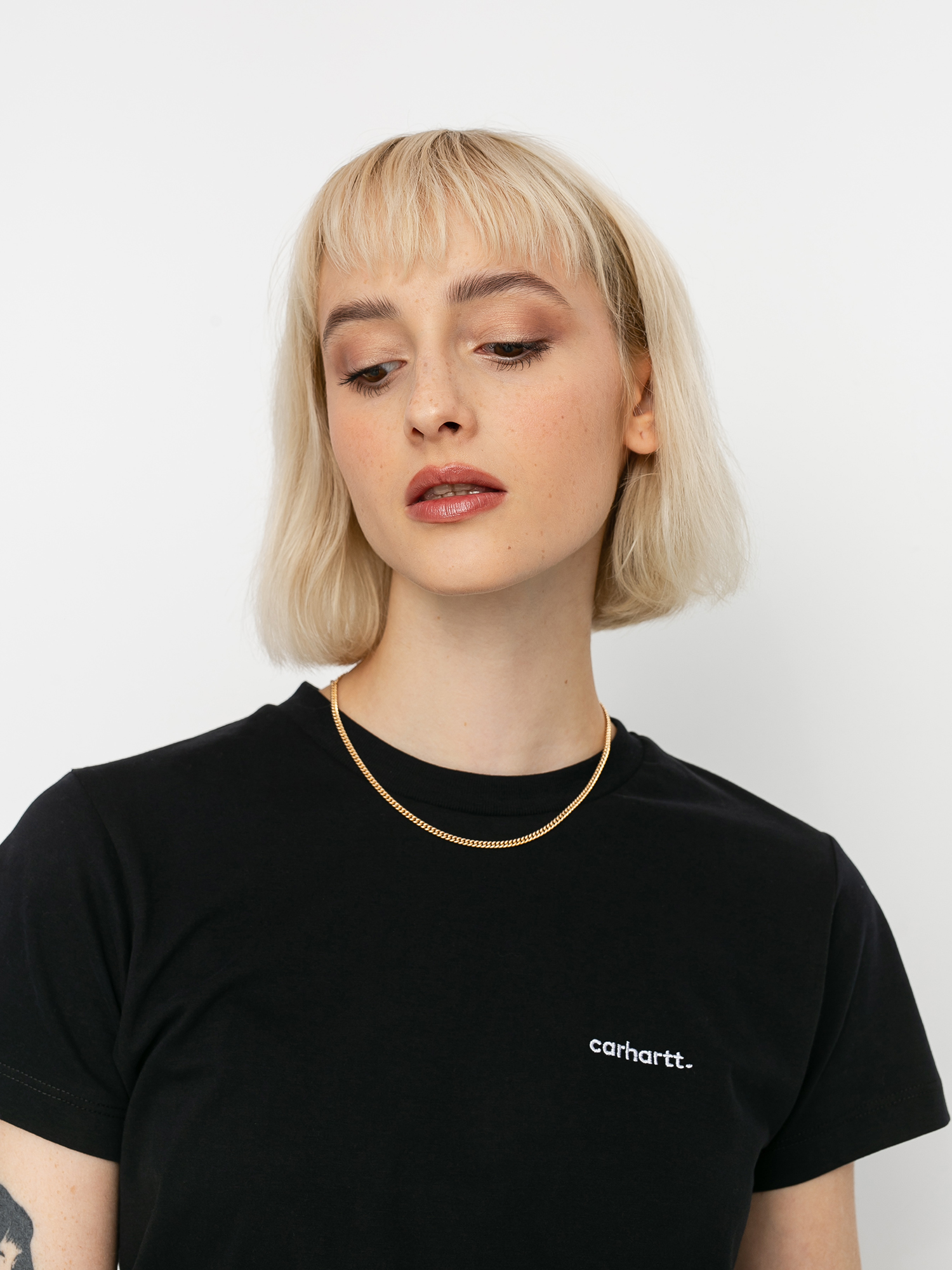 Carhartt WIP Typeface T-shirt Wmn (black/white)