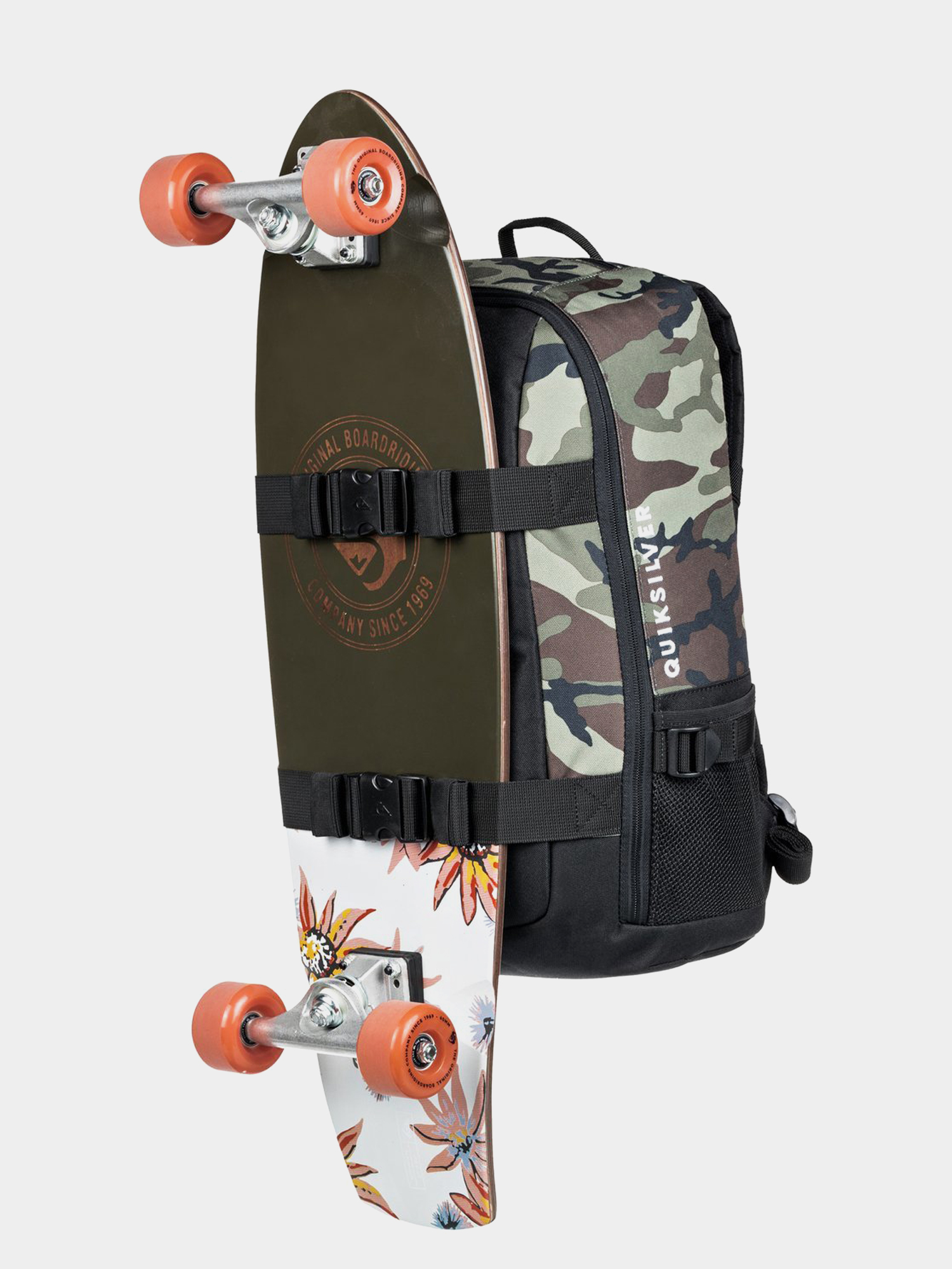 quiksilver camo backpack