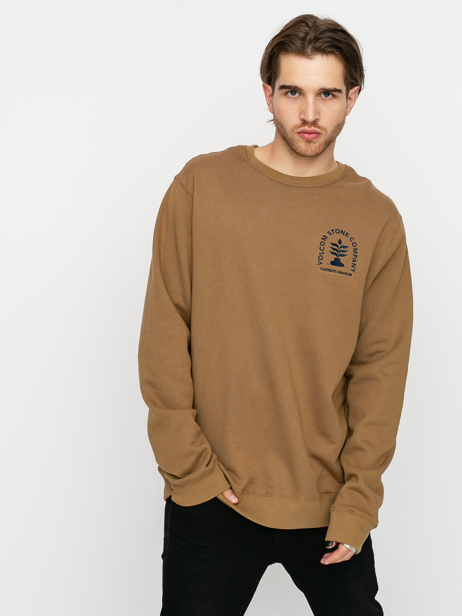 volcom crew neck sweatshirt