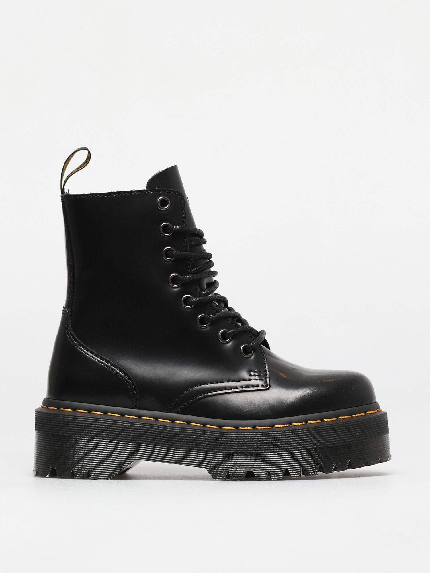 Dr. Martens Jadon Shoes (polished smooth black)