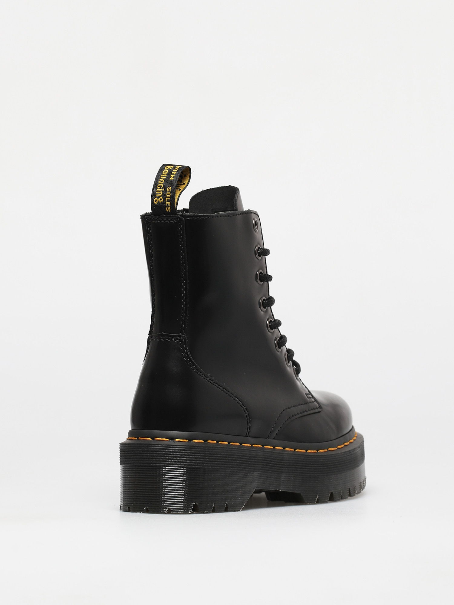 Dr. Martens Jadon Shoes (polished smooth black)