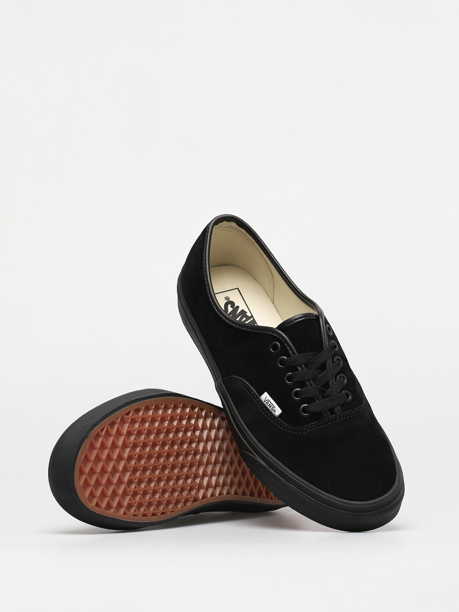Vans Authentic Shoes (pig suede/black/black)