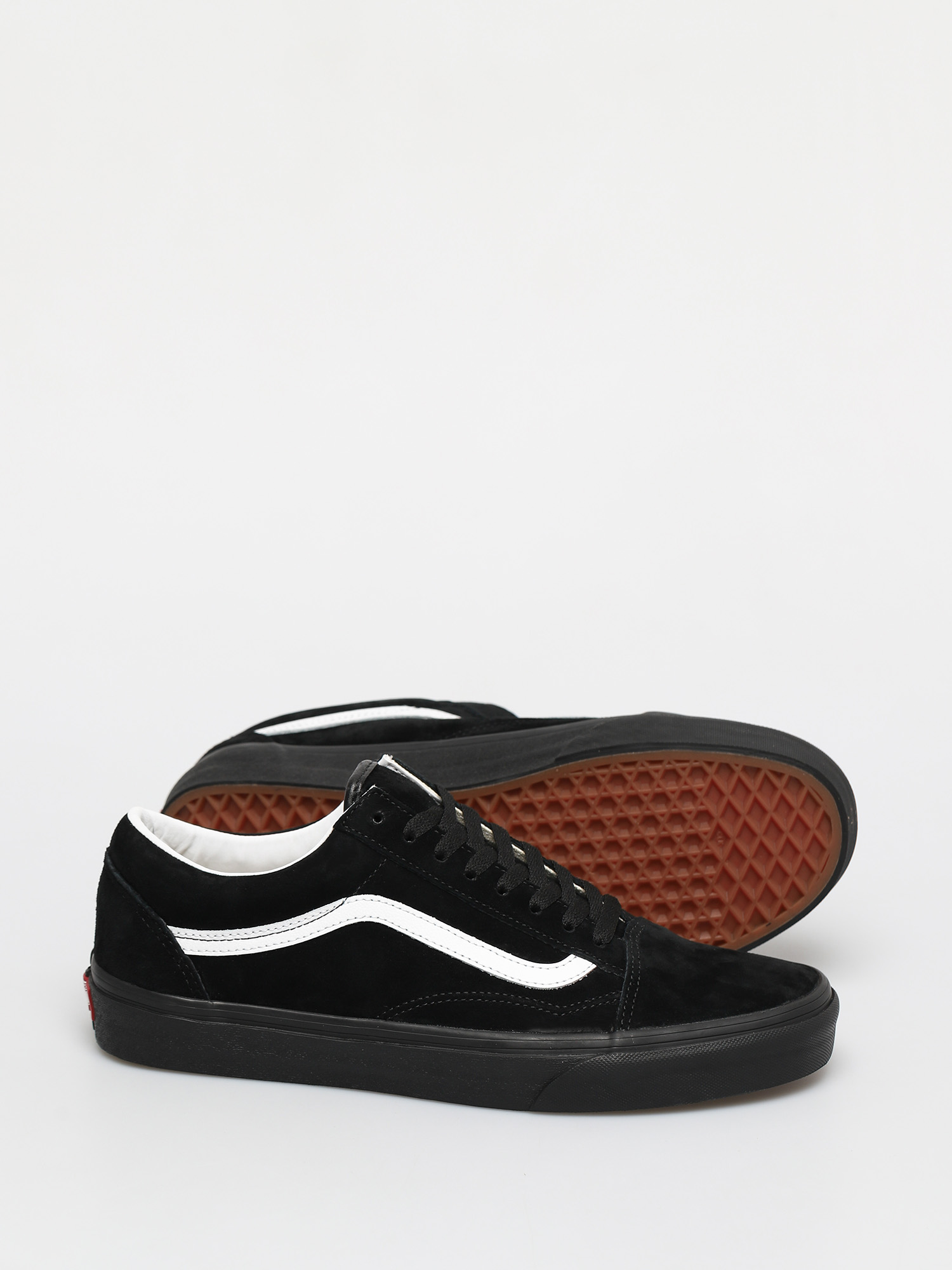 Vans Old Skool Shoes (pig suede/black/black)