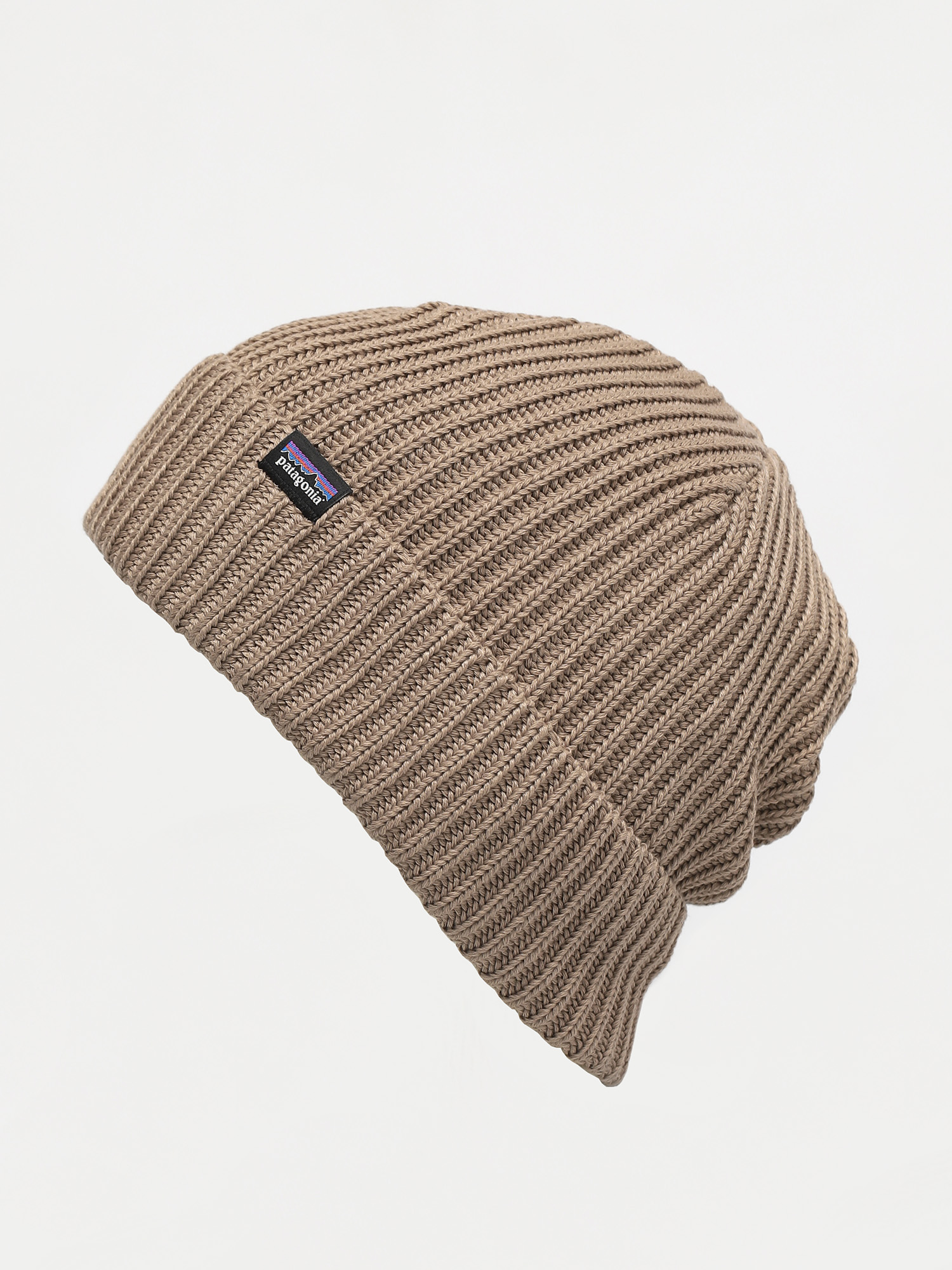 Patagonia Fishermans Rolled Beanie (ash tan)