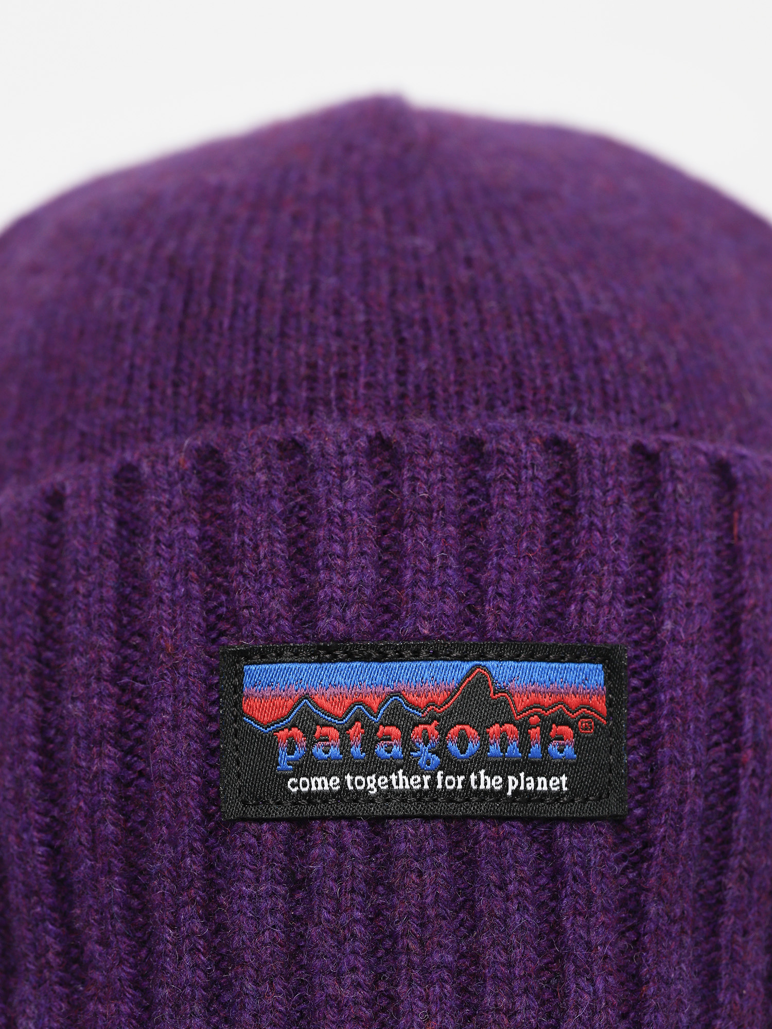Patagonia Brodeo Beanie (purple)
