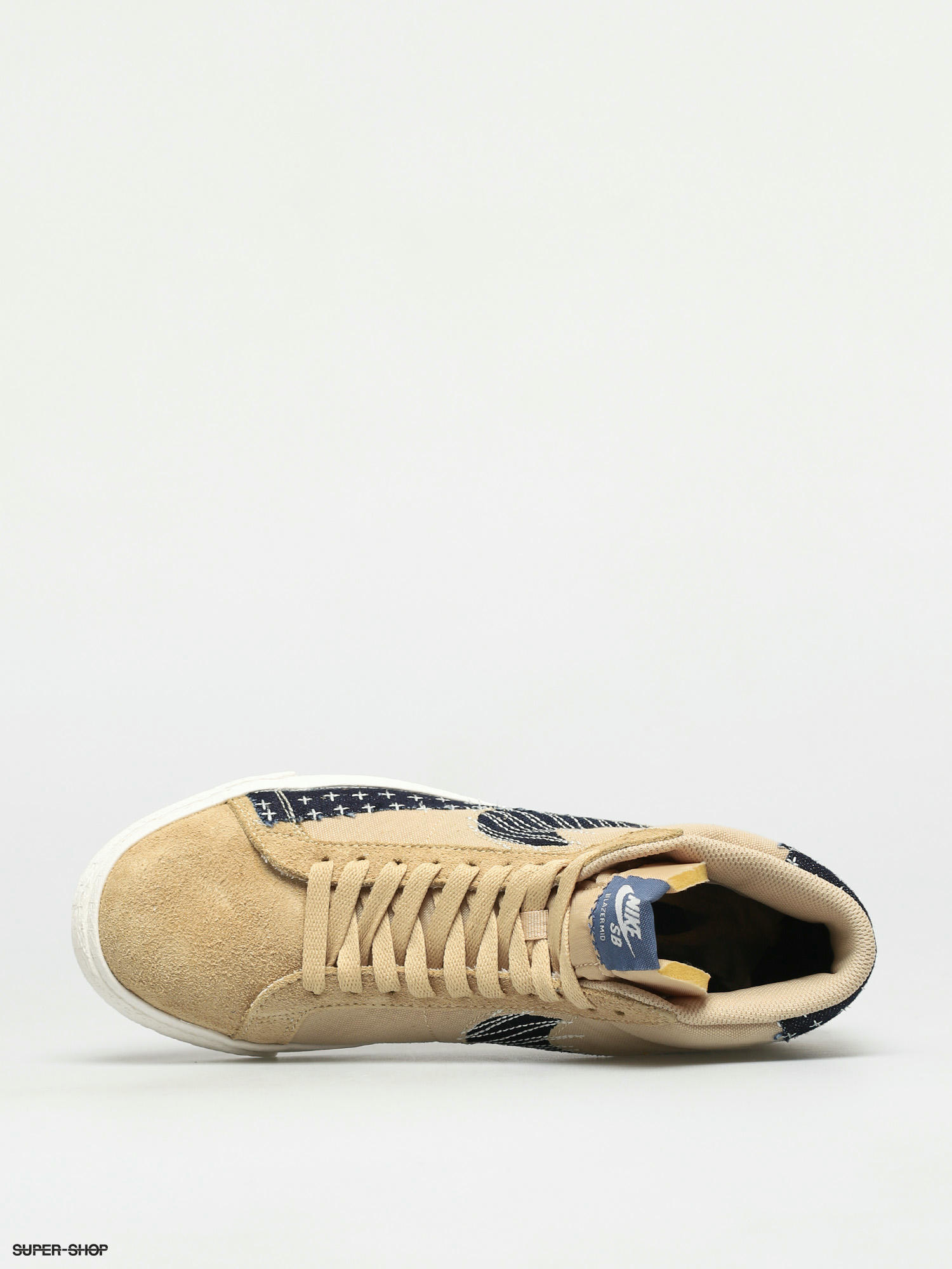 Nike SB Zoom Blazer Mid Premium Shoes (sesame/mystic navy sail gum