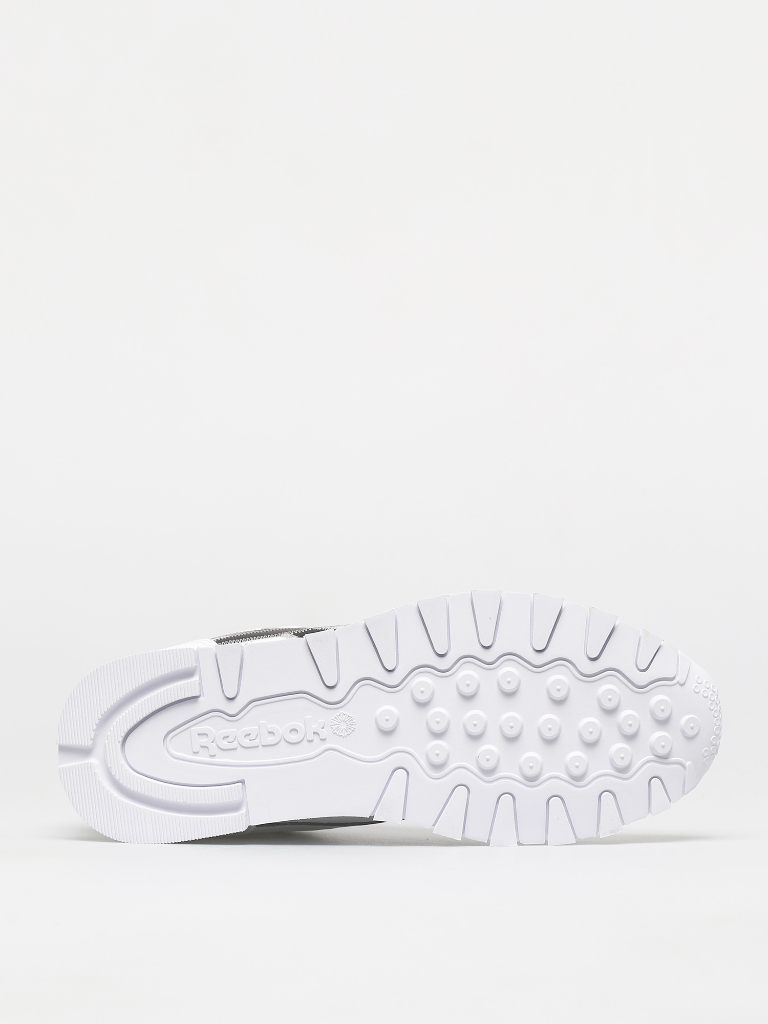 Reebok Classic Leather Shoes (white/black/msilve)