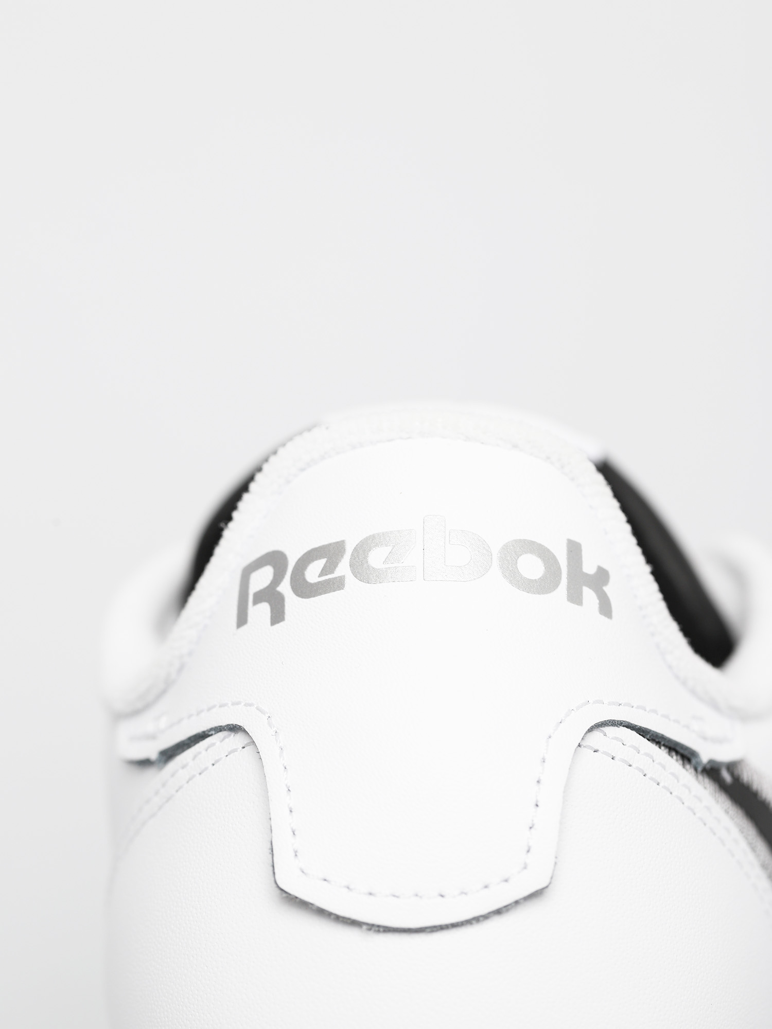 Reebok Classic Leather Shoes (white/black/msilve)